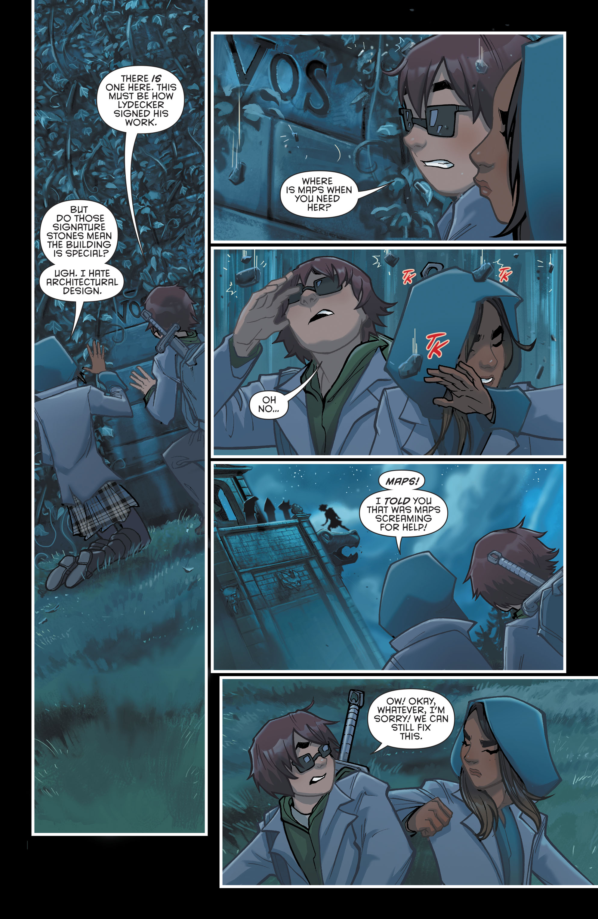 Read online Gotham Academy: Second Semester comic -  Issue #10 - 18
