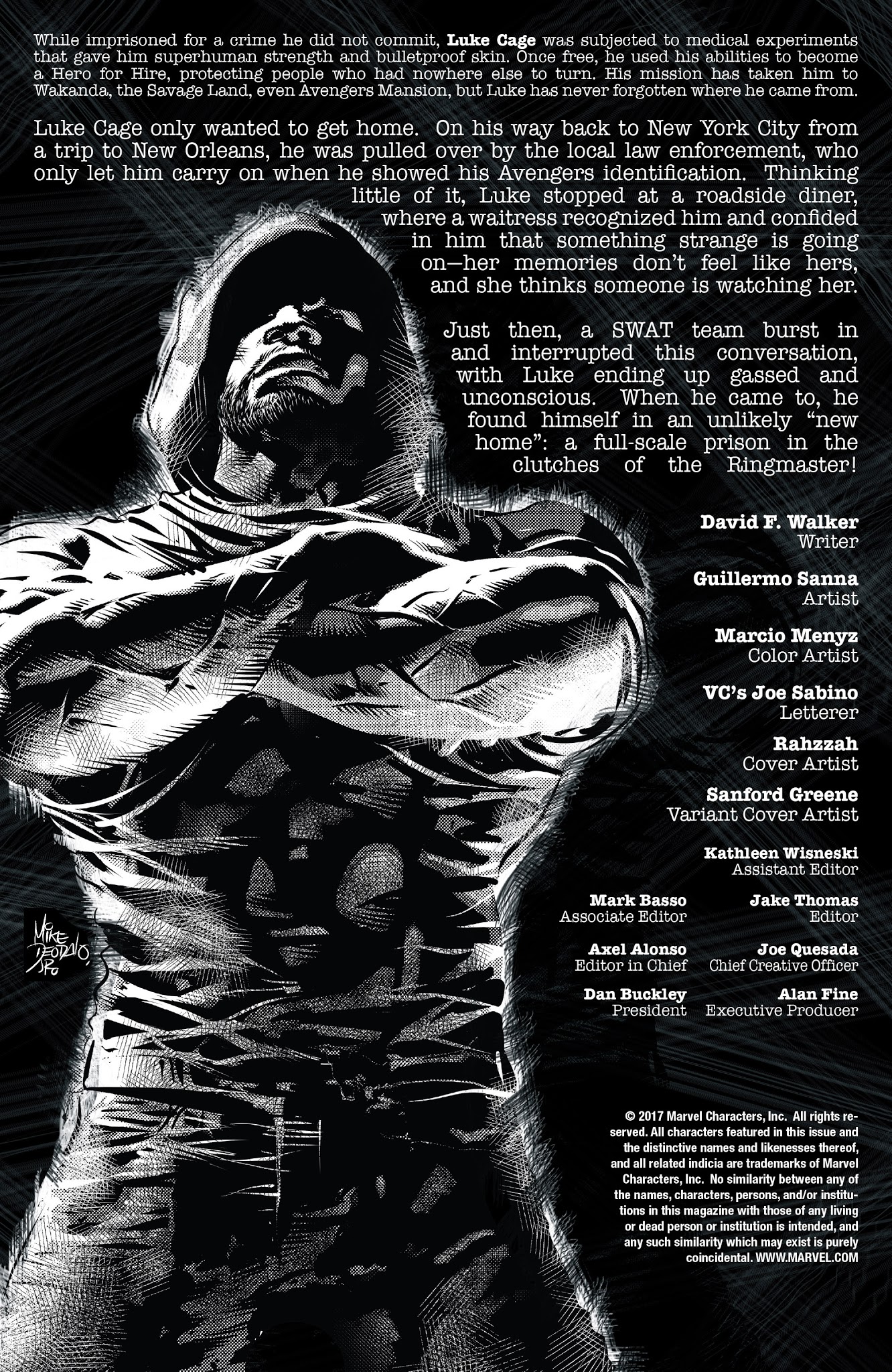 Read online Luke Cage comic -  Issue #167 - 2