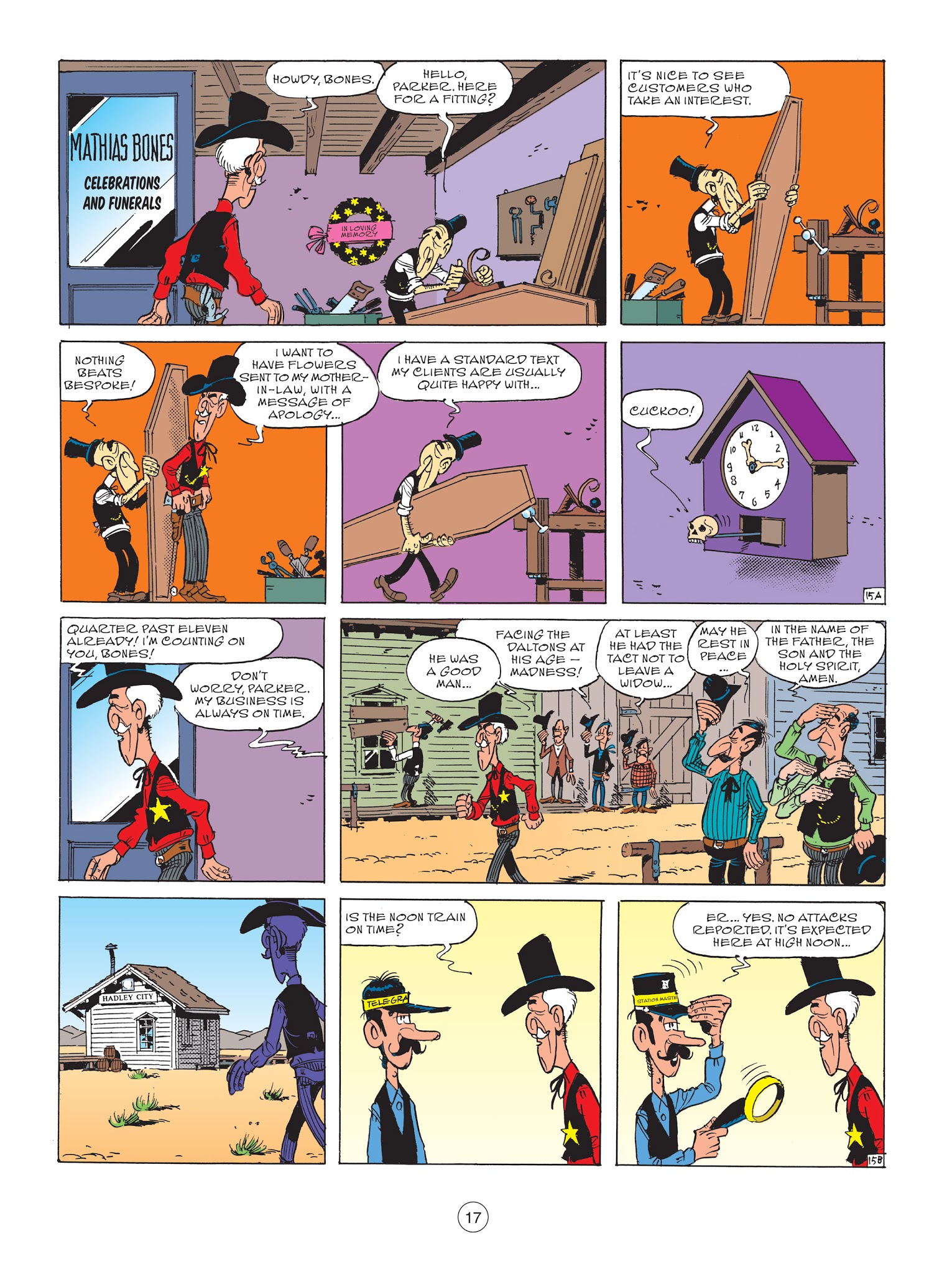 Read online A Lucky Luke Adventure comic -  Issue #64 - 18