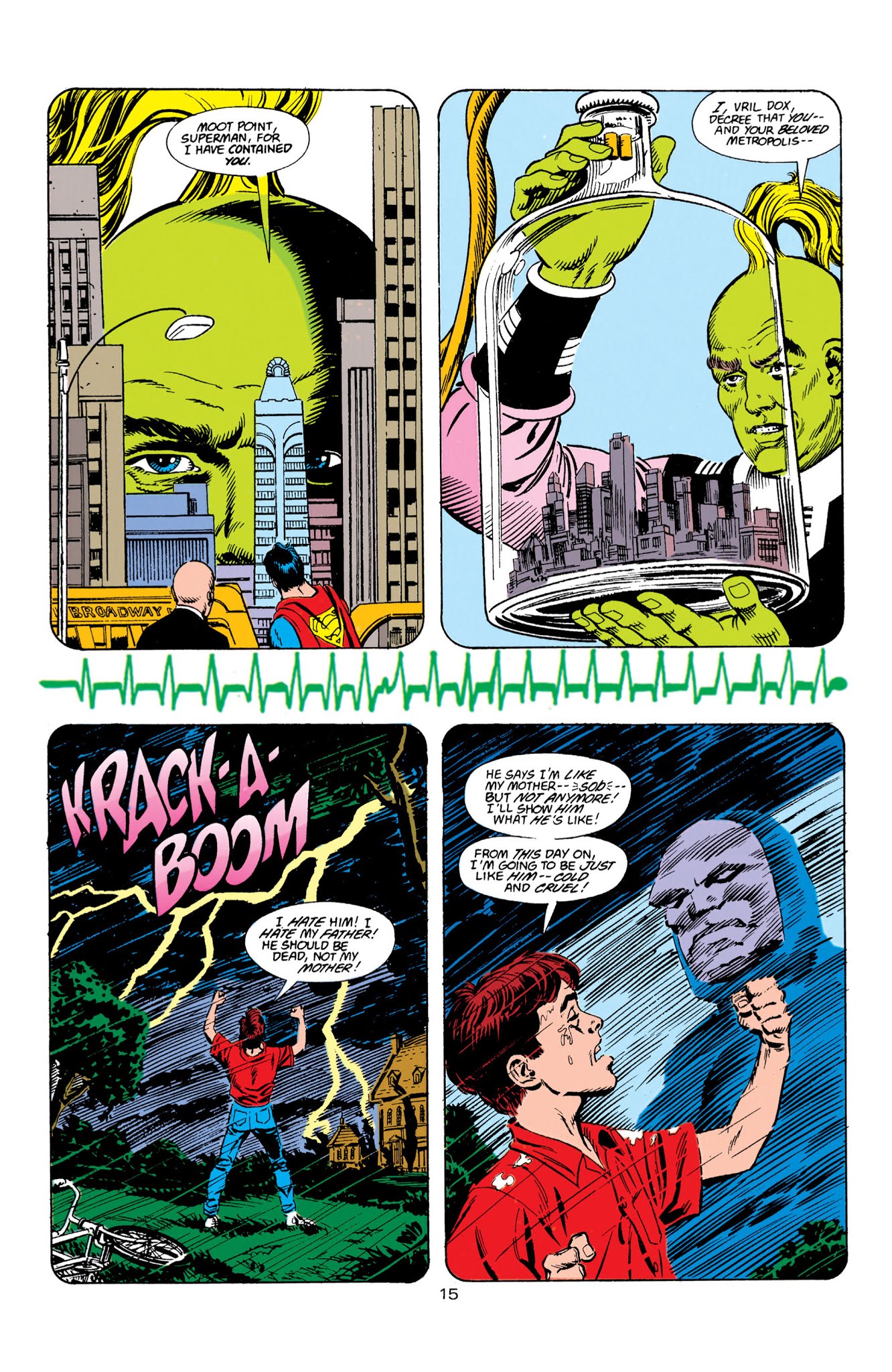 Read online Superman: The Exile & Other Stories Omnibus comic -  Issue # TPB (Part 8) - 21