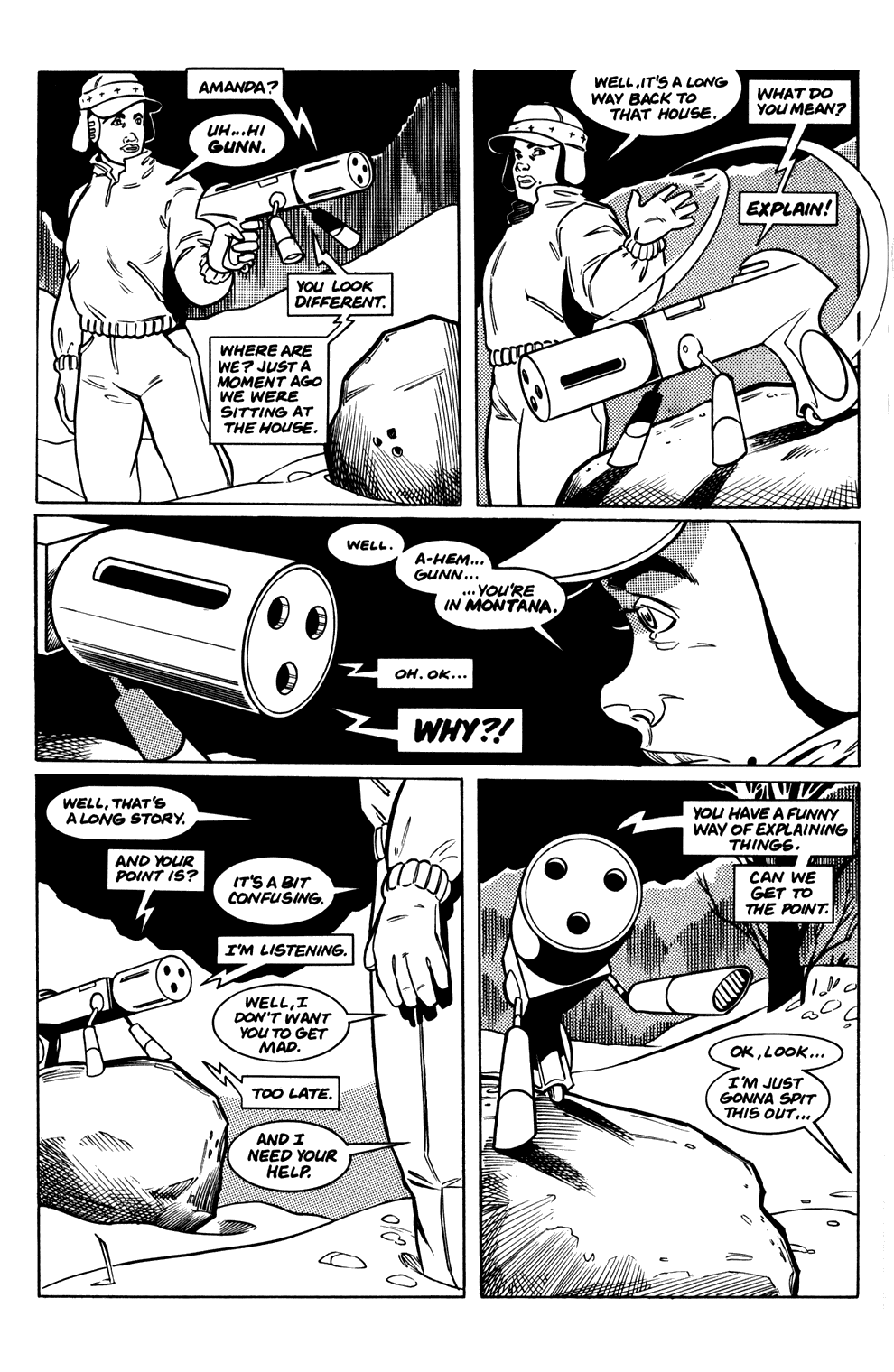 Read online Amanda & Gunn comic -  Issue #1 - 26