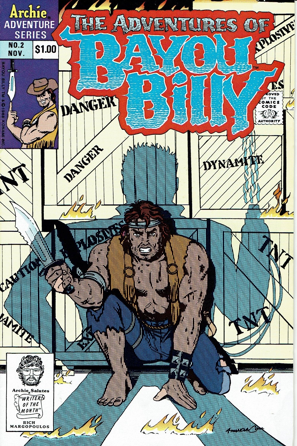 Read online The Adventures of Bayou Billy comic -  Issue #2 - 1