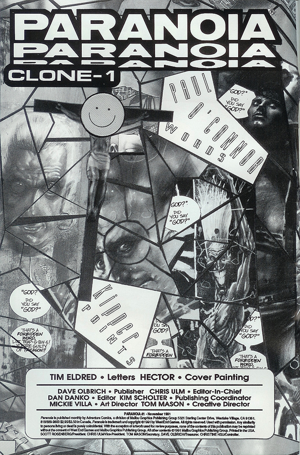 Read online Paranoia comic -  Issue #1 - 2