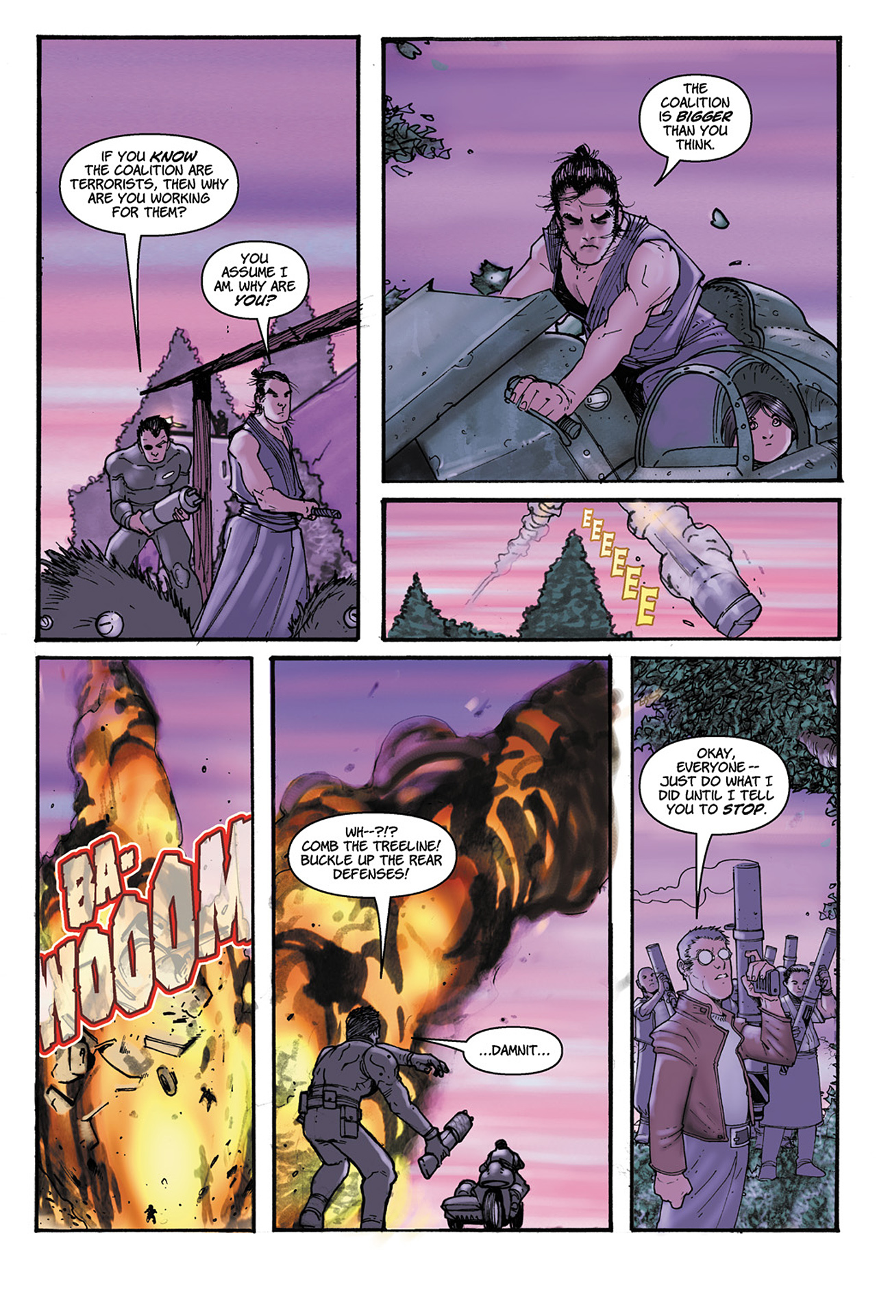 Read online Lone Wolf 2100 comic -  Issue # TPB 1 - 101