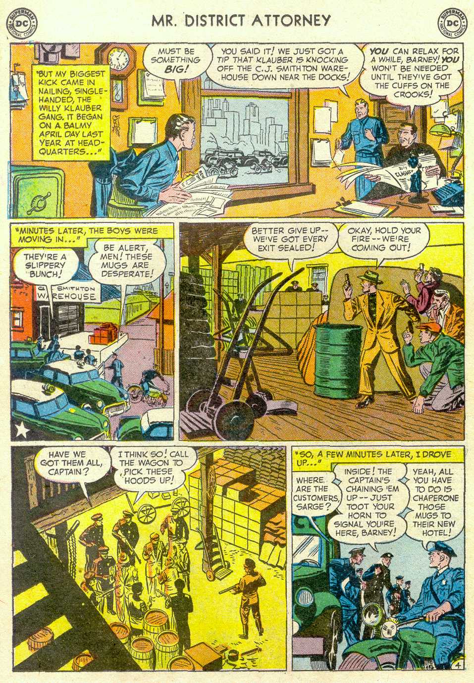 Read online Mr. District Attorney comic -  Issue #22 - 30