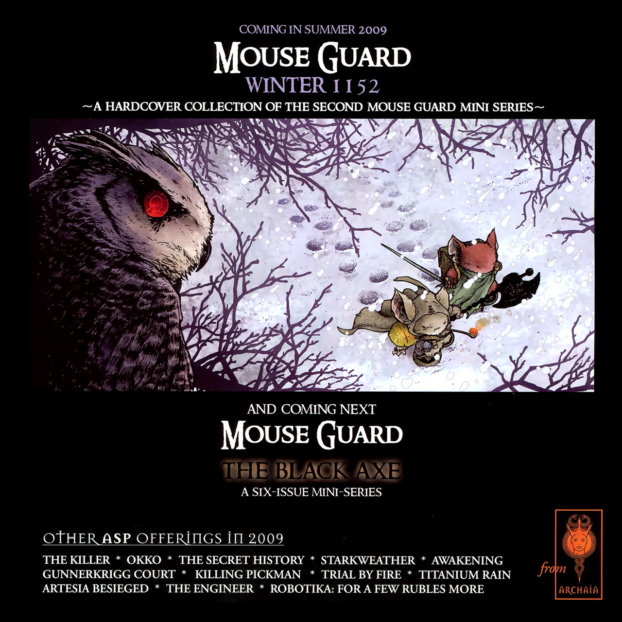Read online Mouse Guard: Winter 1152 comic -  Issue #6 - 26