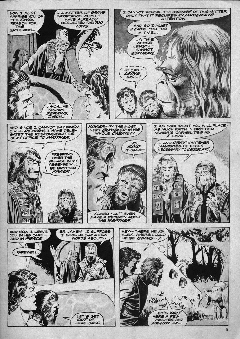 Read online Planet of the Apes comic -  Issue #1 - 9