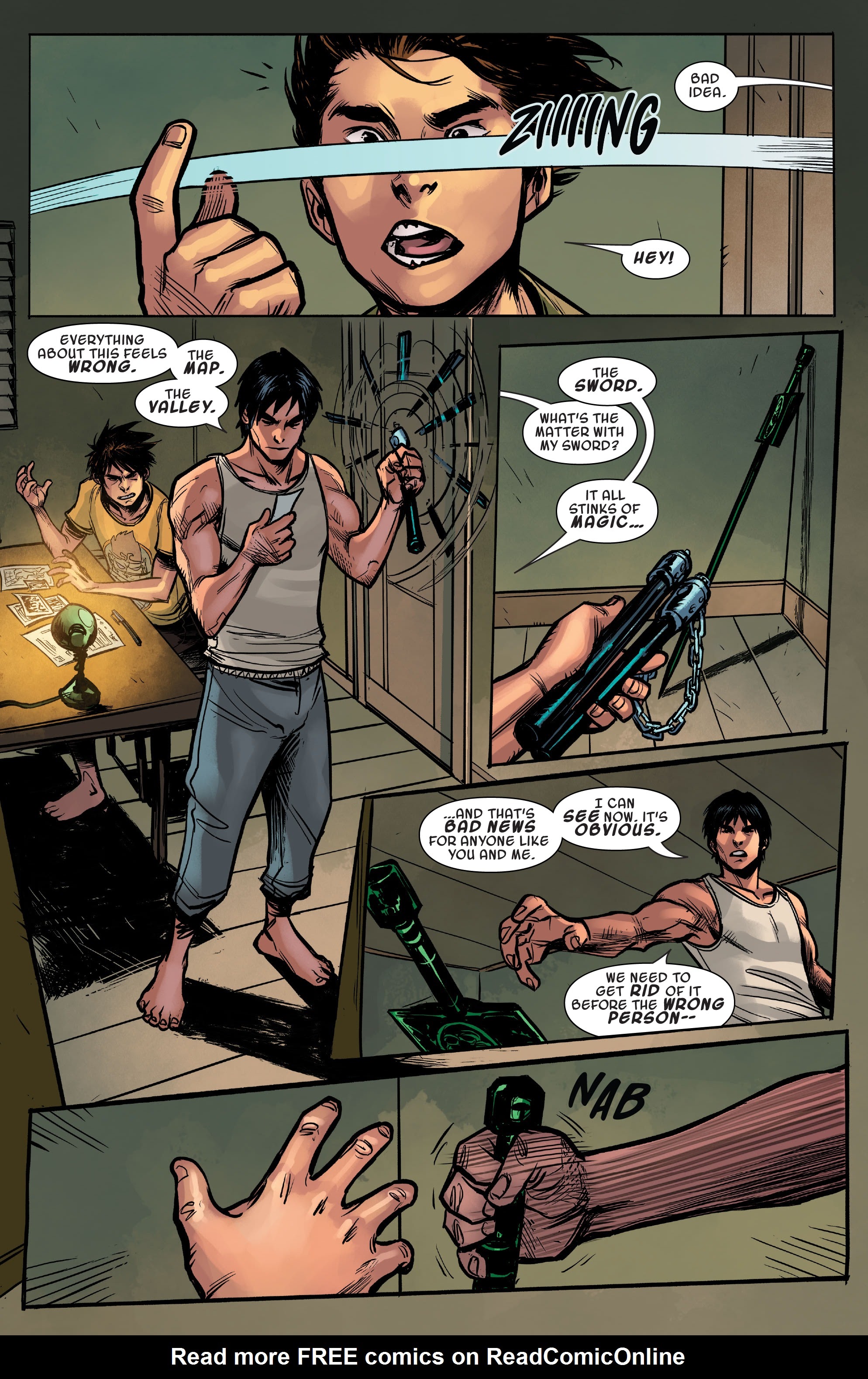 Read online Aero & Sword Master: Origins And Odysseys comic -  Issue # TPB - 81