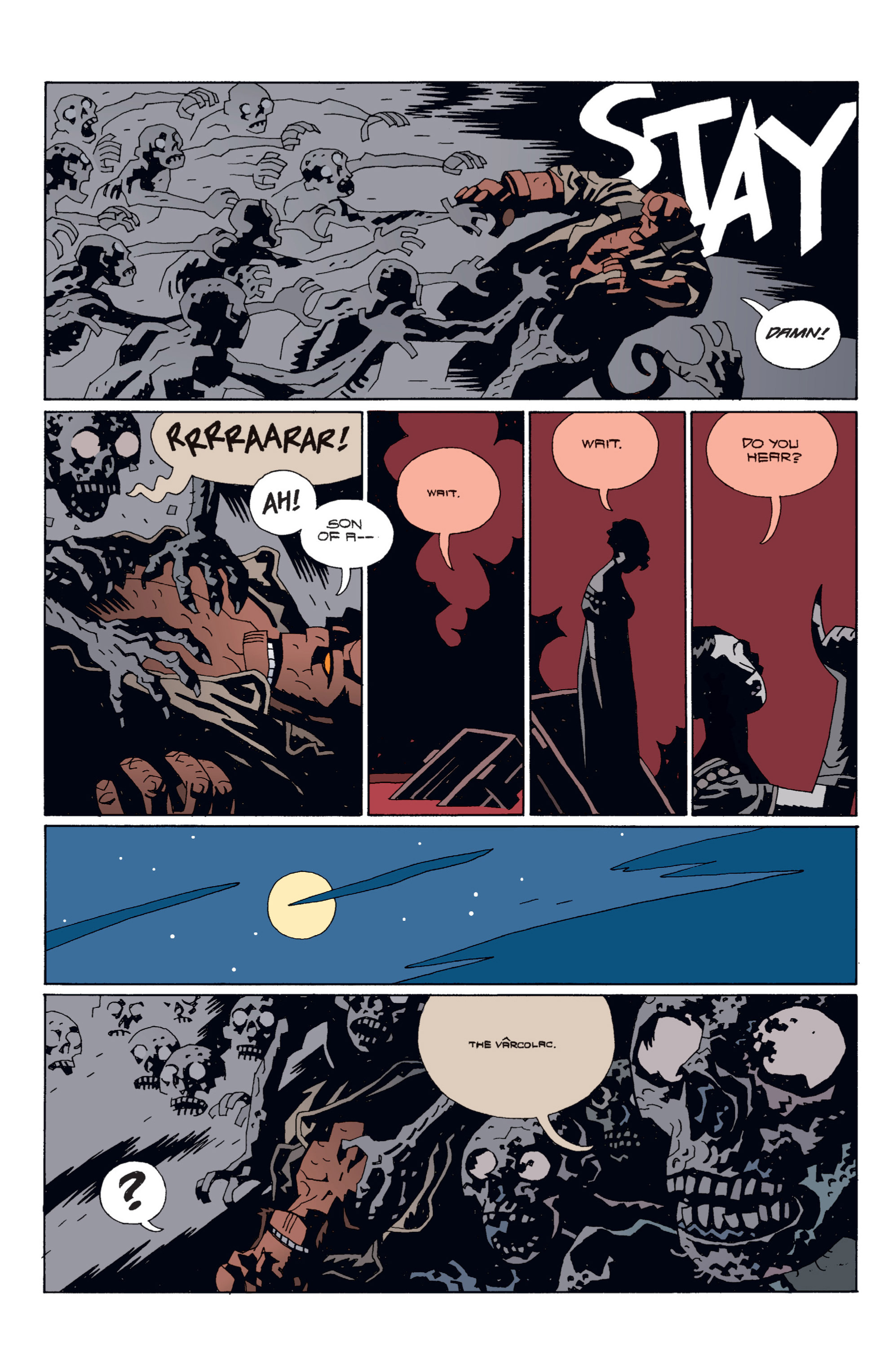 Read online Hellboy comic -  Issue #4 - 57