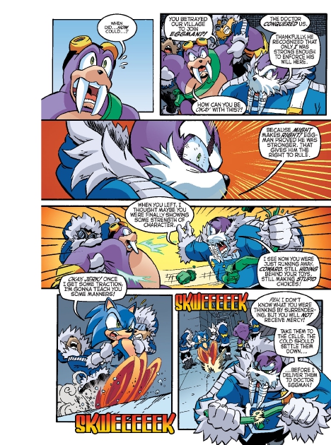 Read online Sonic Comics Spectacular: Speed of Sound comic -  Issue # Full - 125