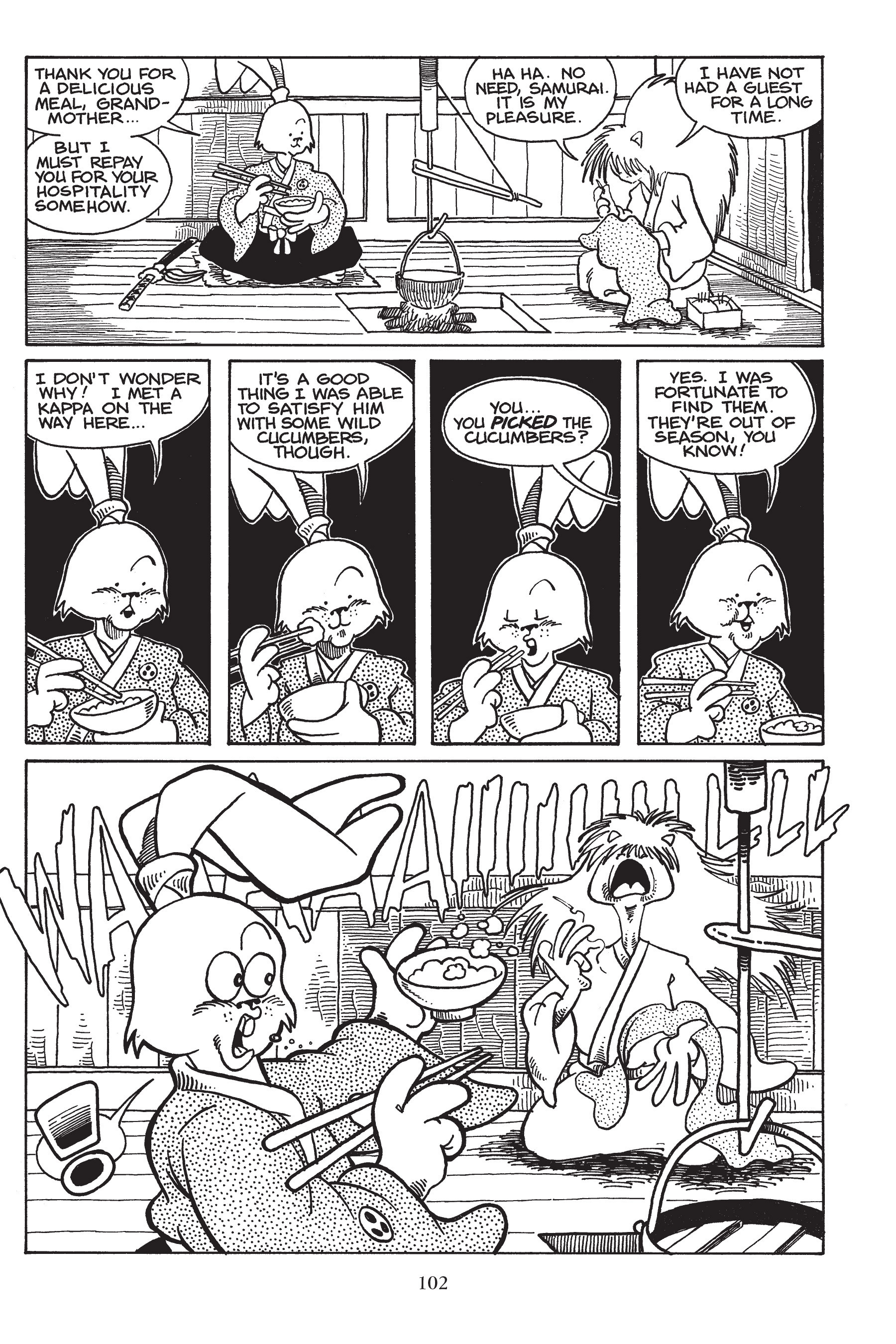 Read online Usagi Yojimbo (1987) comic -  Issue # _TPB 2 - 103