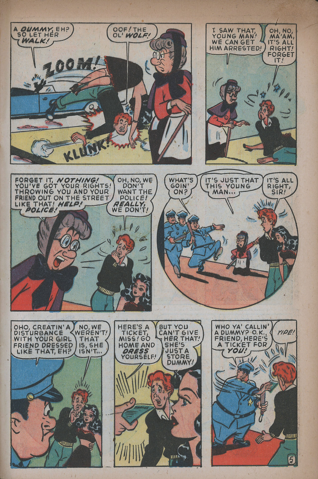 Read online Willie Comics (1946) comic -  Issue #13 - 47