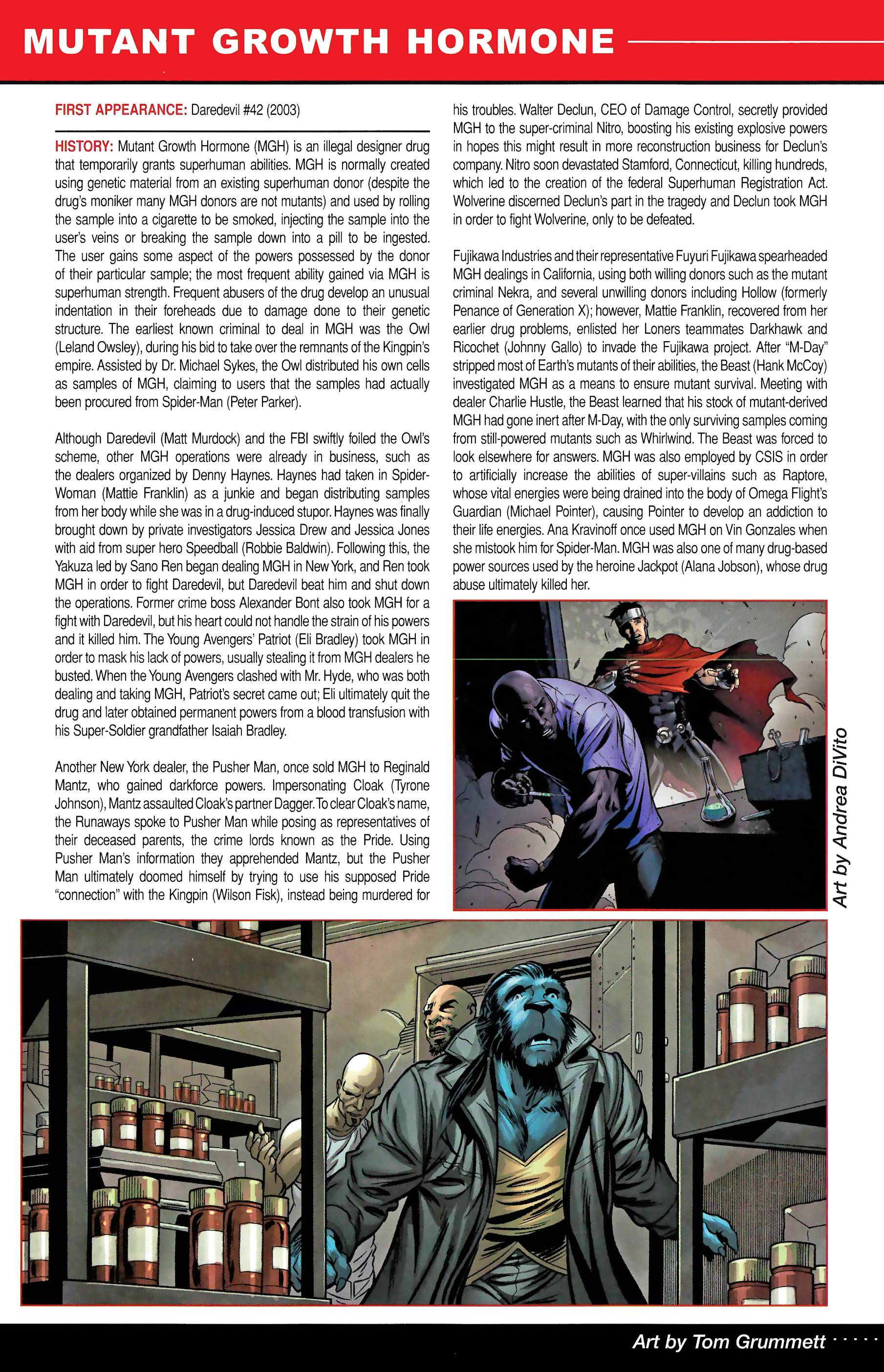 Read online Official Handbook of the Marvel Universe A to Z comic -  Issue # TPB 8 (Part 1) - 6