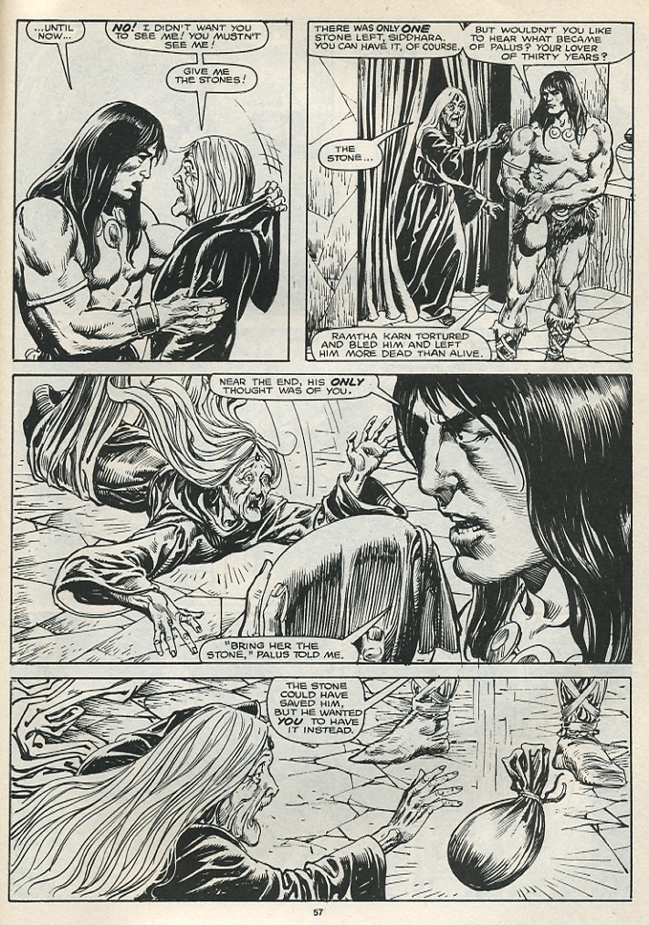 Read online The Savage Sword Of Conan comic -  Issue #174 - 59