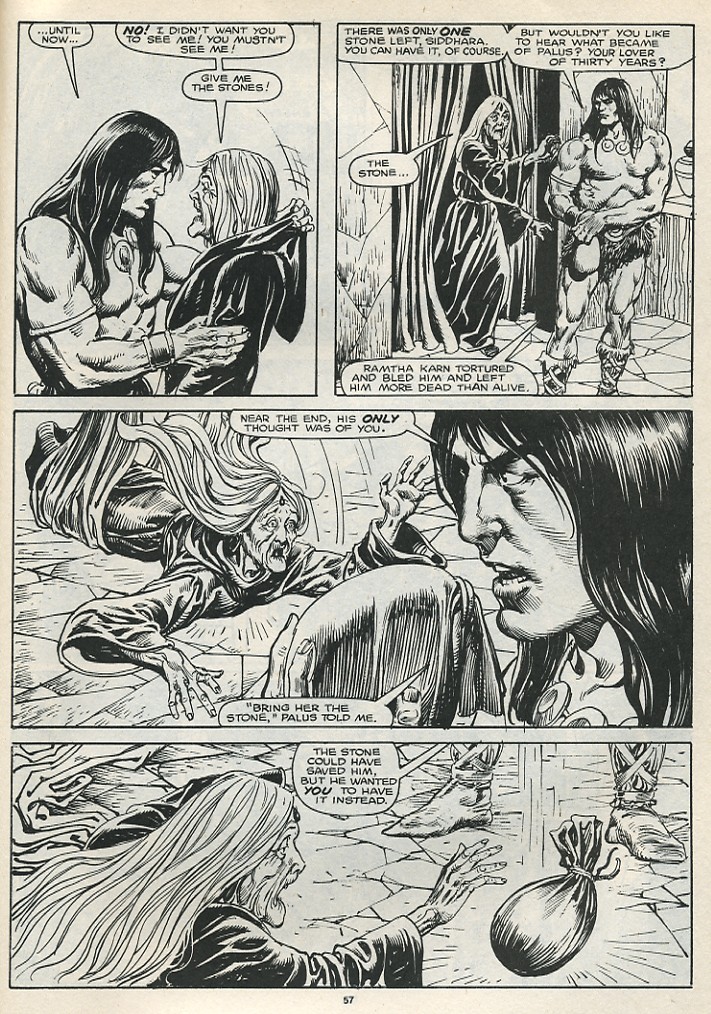 Read online The Savage Sword Of Conan comic -  Issue #174 - 59