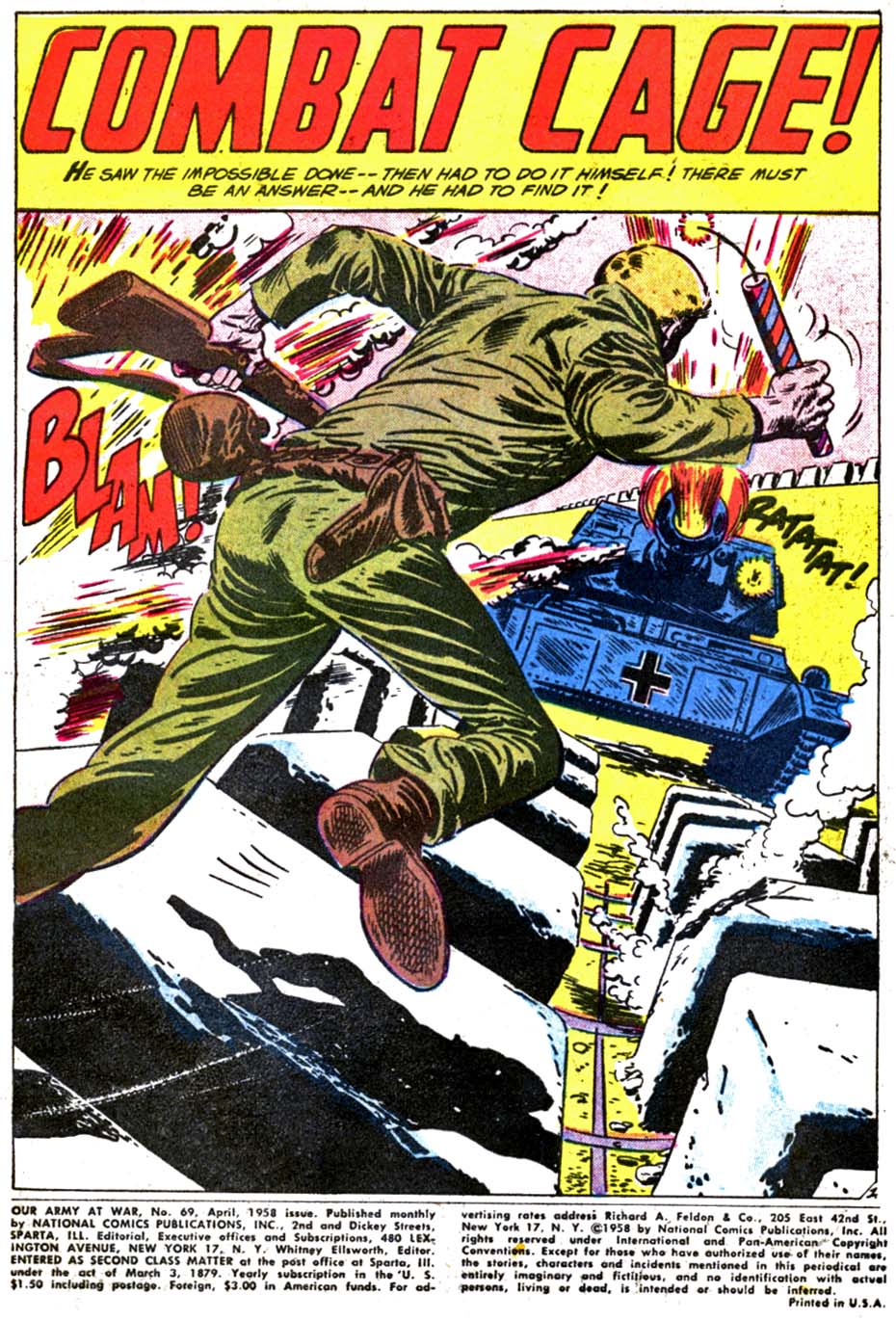 Read online Our Army at War (1952) comic -  Issue #69 - 3