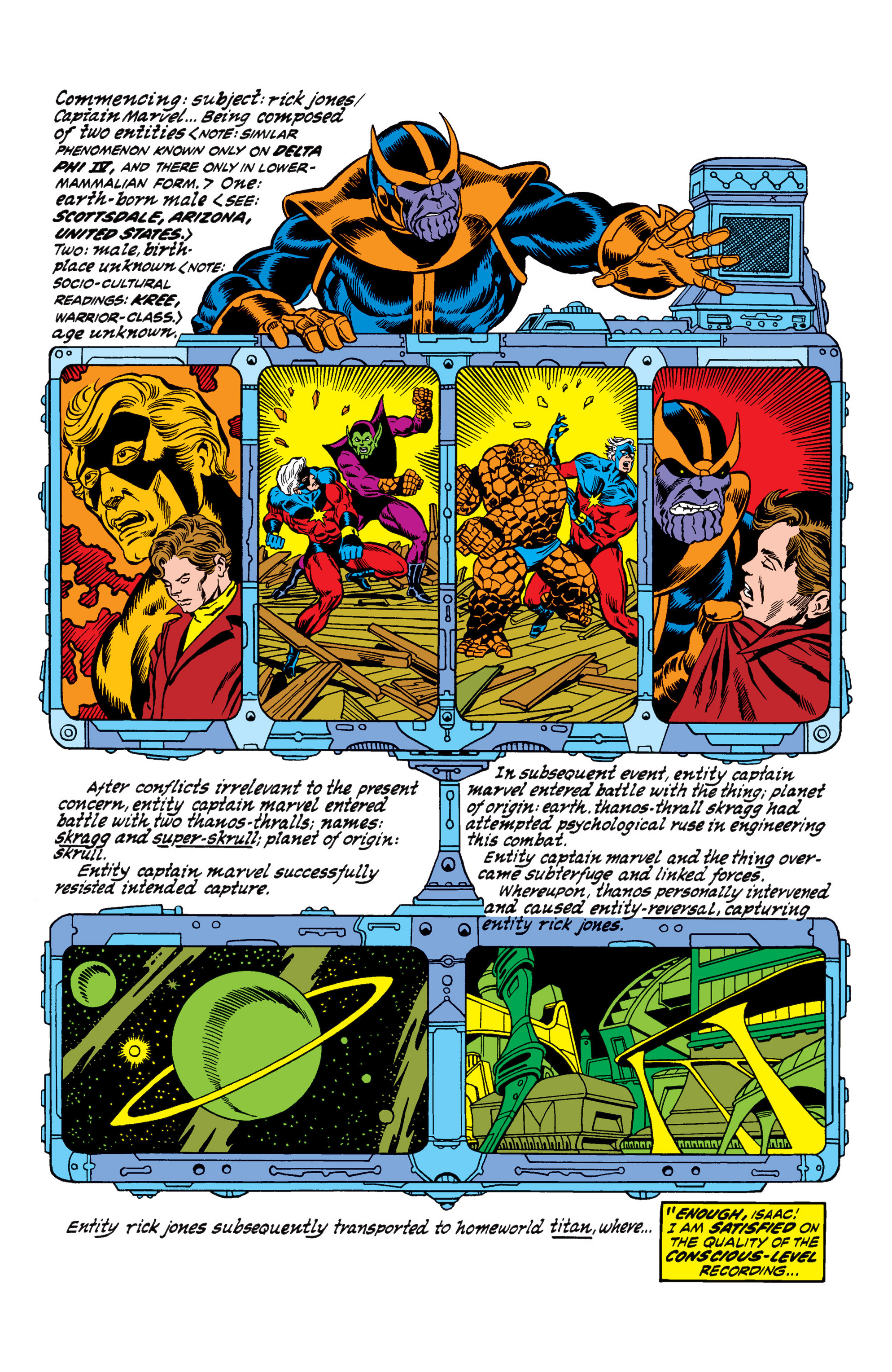 Read online Captain Marvel by Jim Starlin comic -  Issue # TPB (Part 1) - 73