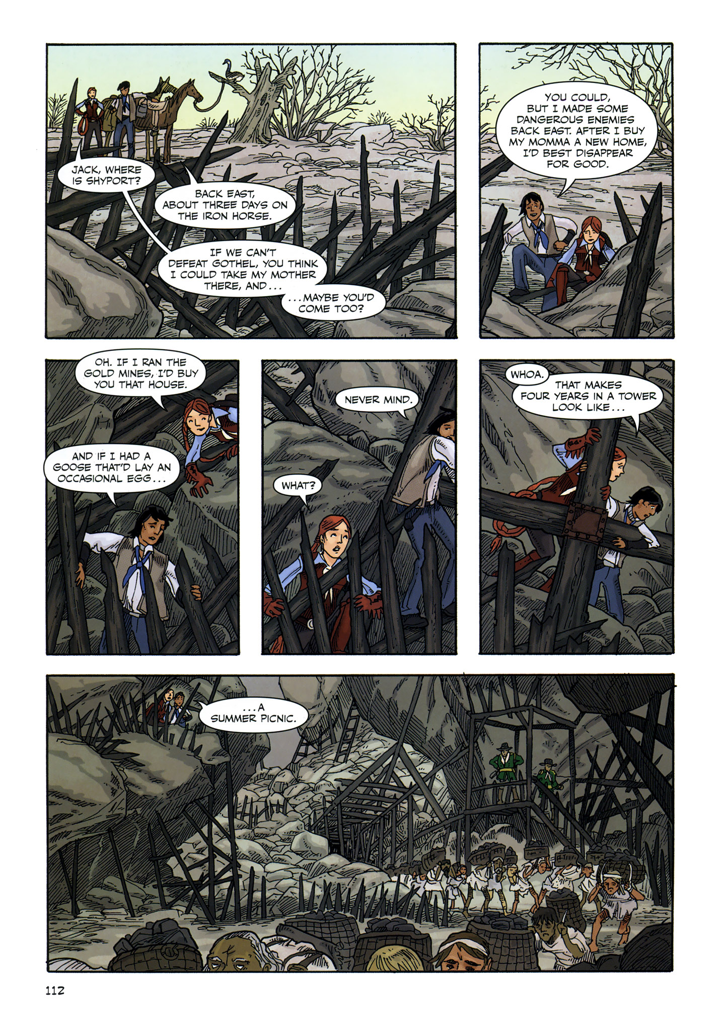 Read online Rapunzel's Revenge comic -  Issue # TPB - 114