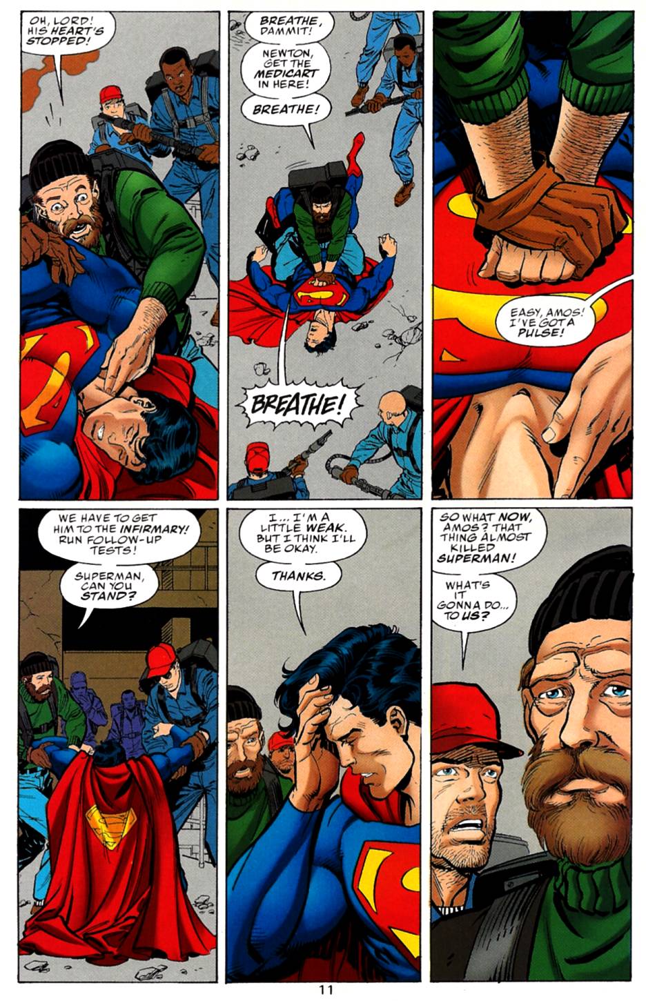 Read online Action Comics (1938) comic -  Issue #729 - 12