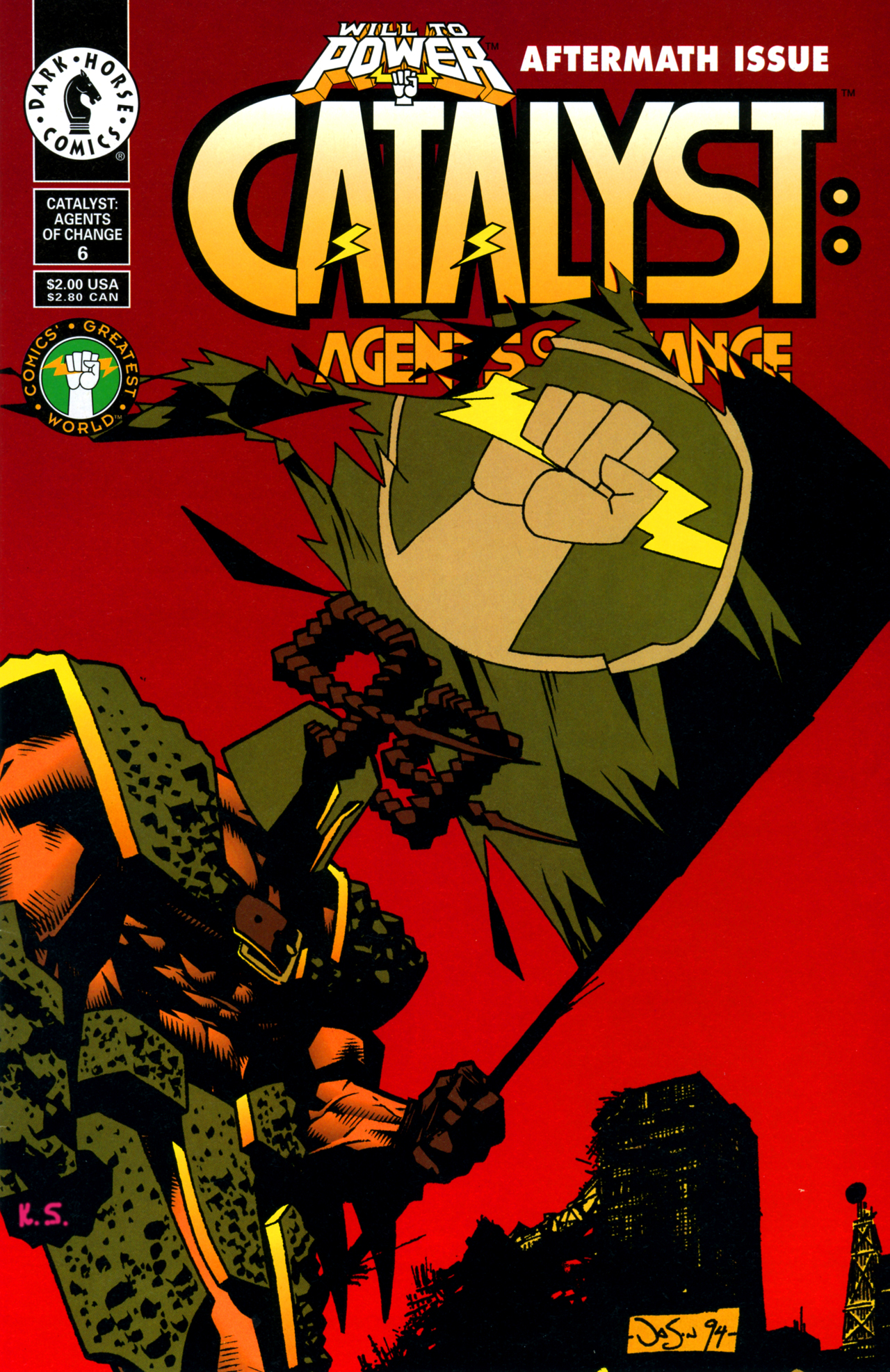 Read online Catalyst: Agents of Change comic -  Issue #6 - 1