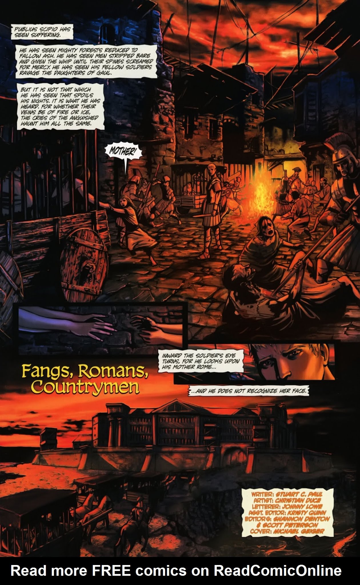 Read online Ides of Blood comic -  Issue #3 - 3