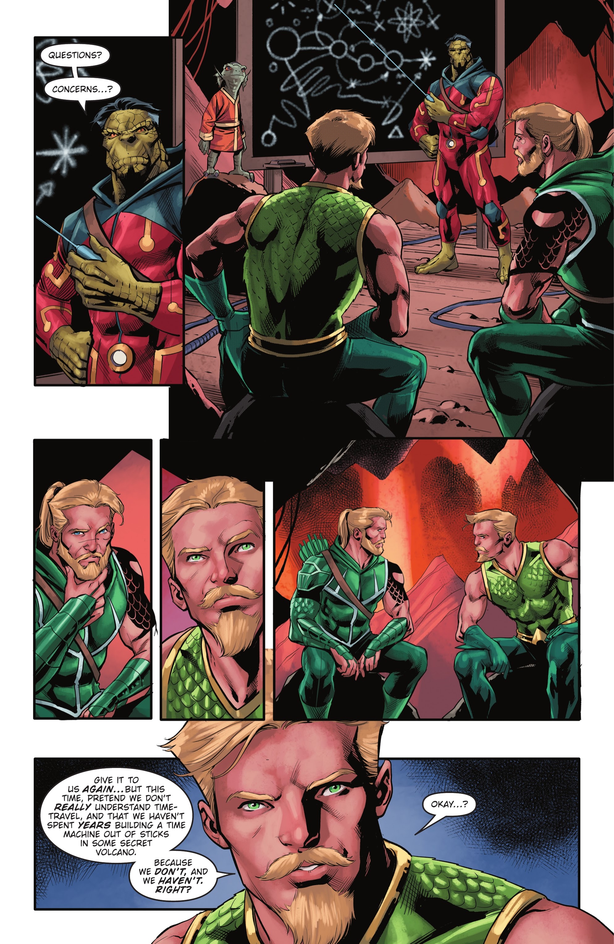 Read online Aquaman/Green Arrow - Deep Target comic -  Issue #5 - 14