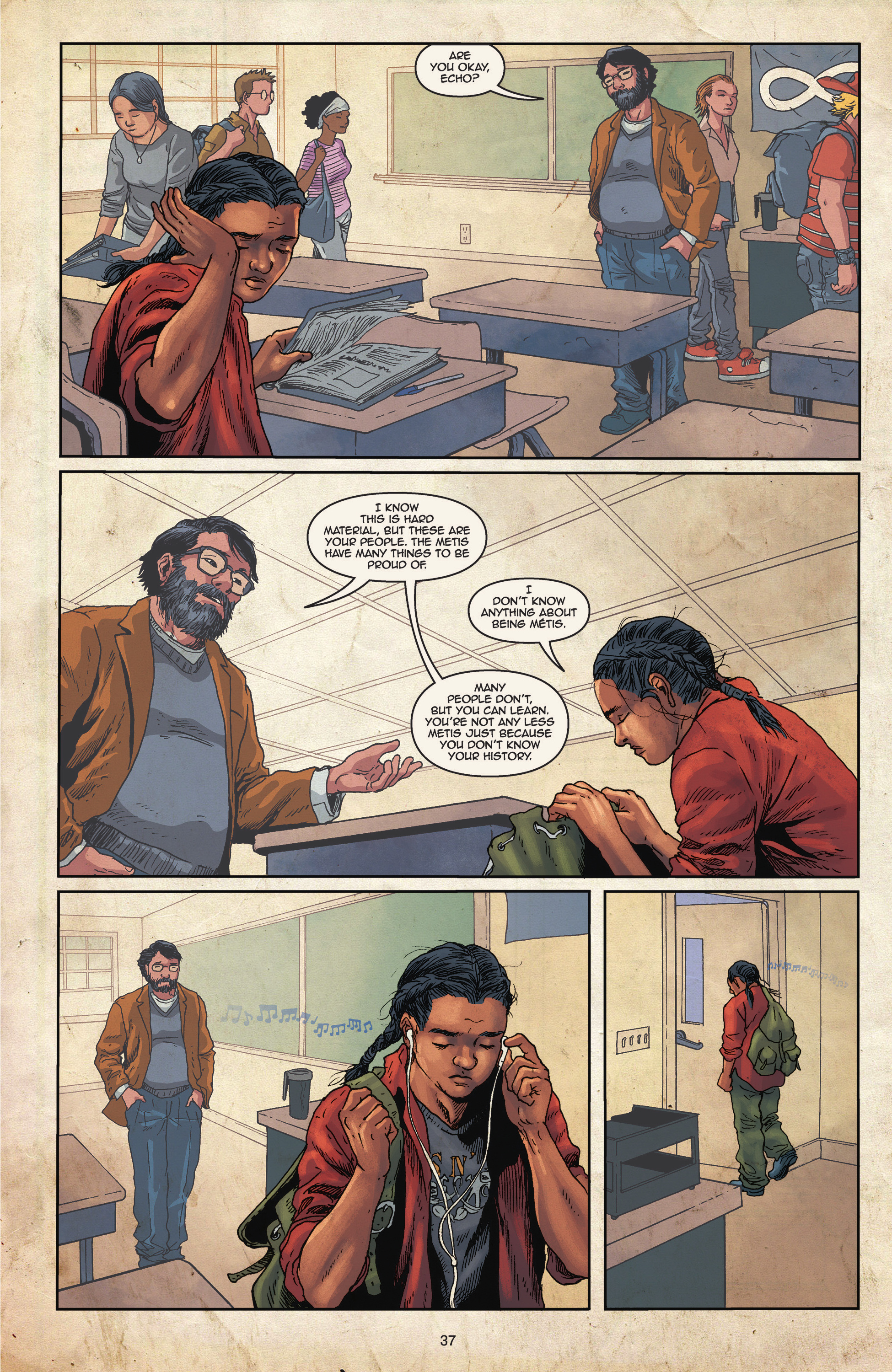 Read online A Girl Called Echo comic -  Issue #1 - 36