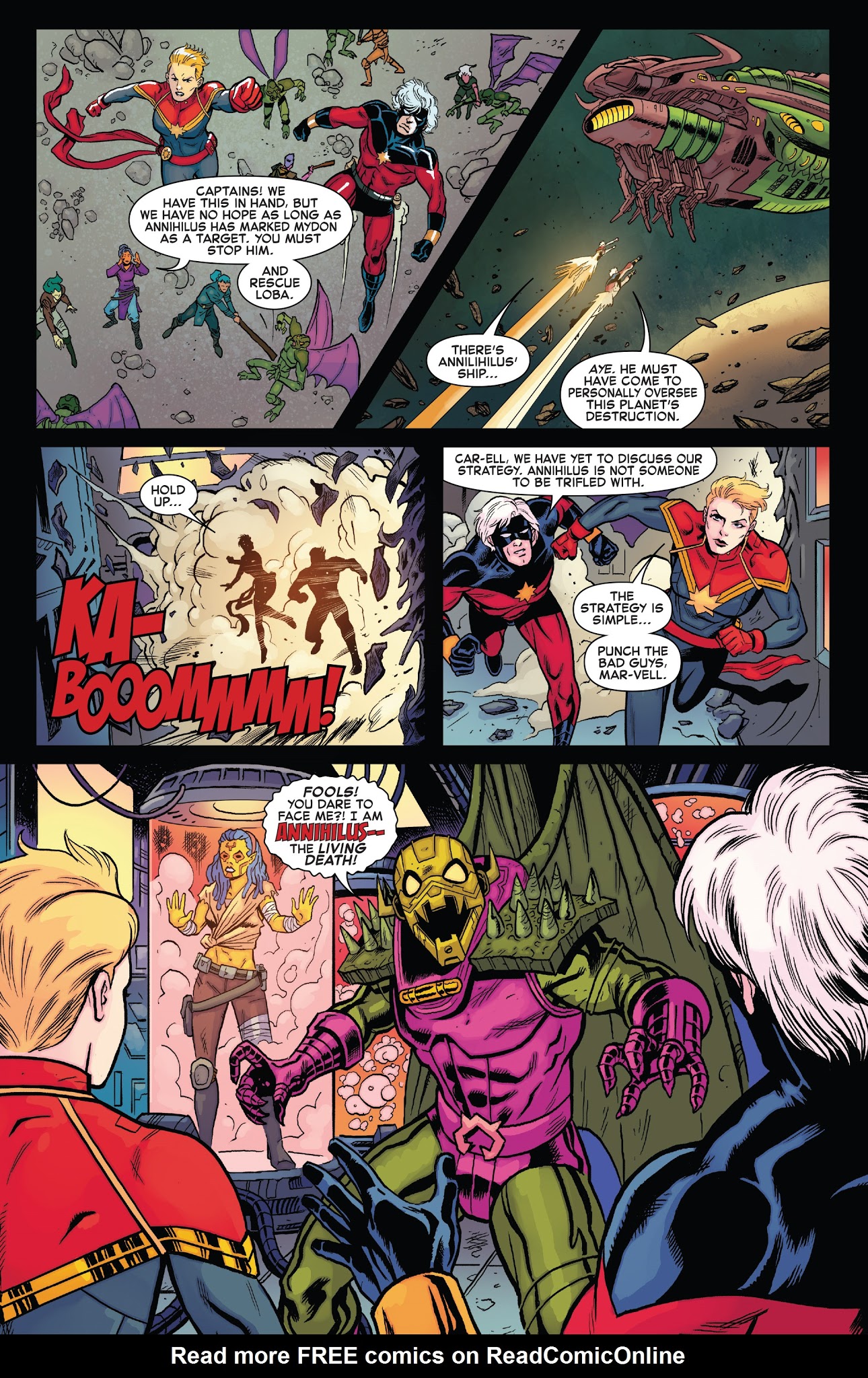 Read online Generations: Captain Marvel & Captain Mar-Vell comic -  Issue # Full - 25