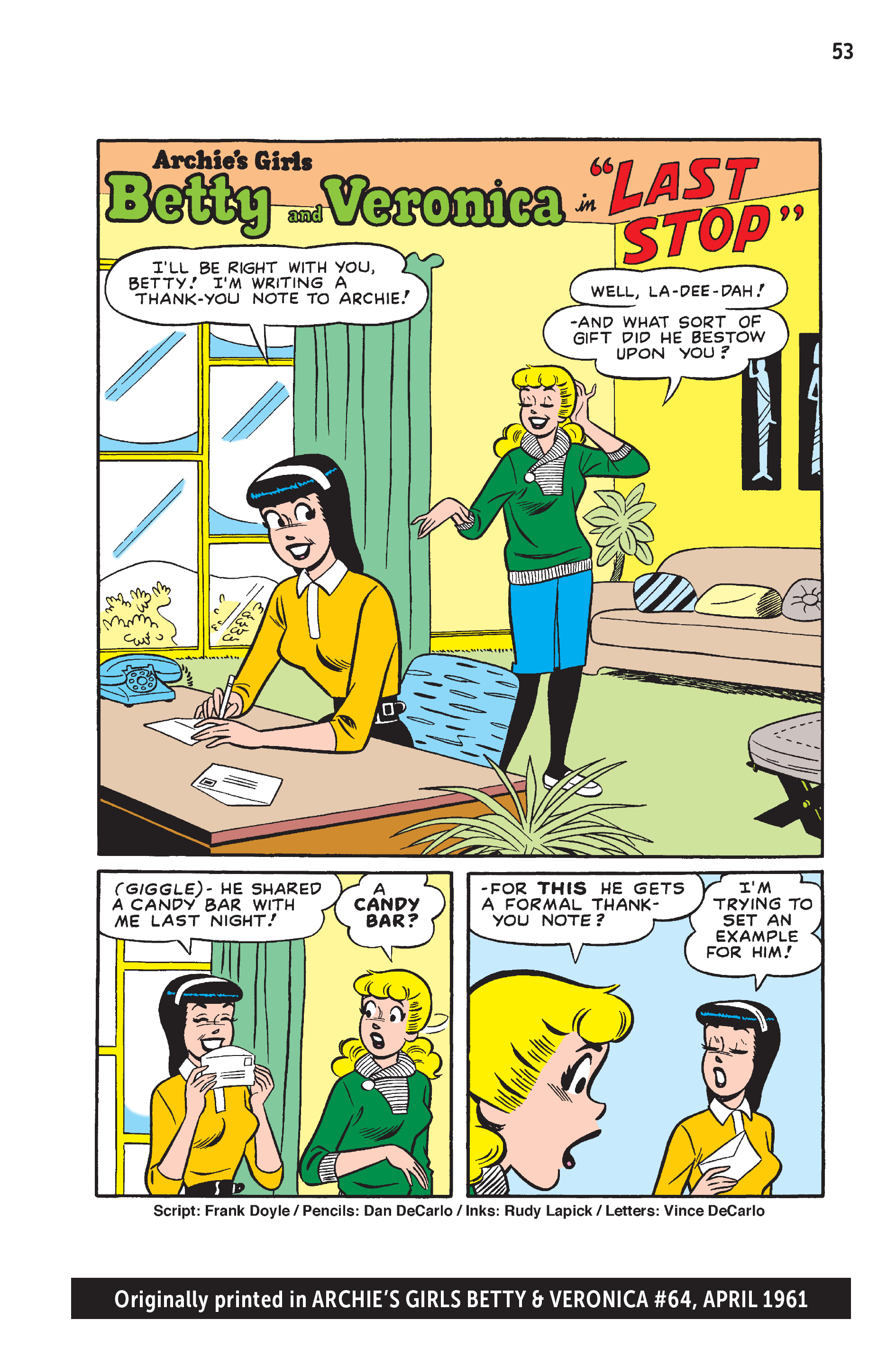 Read online Betty & Veronica Decades: The 1960s comic -  Issue # TPB (Part 1) - 55