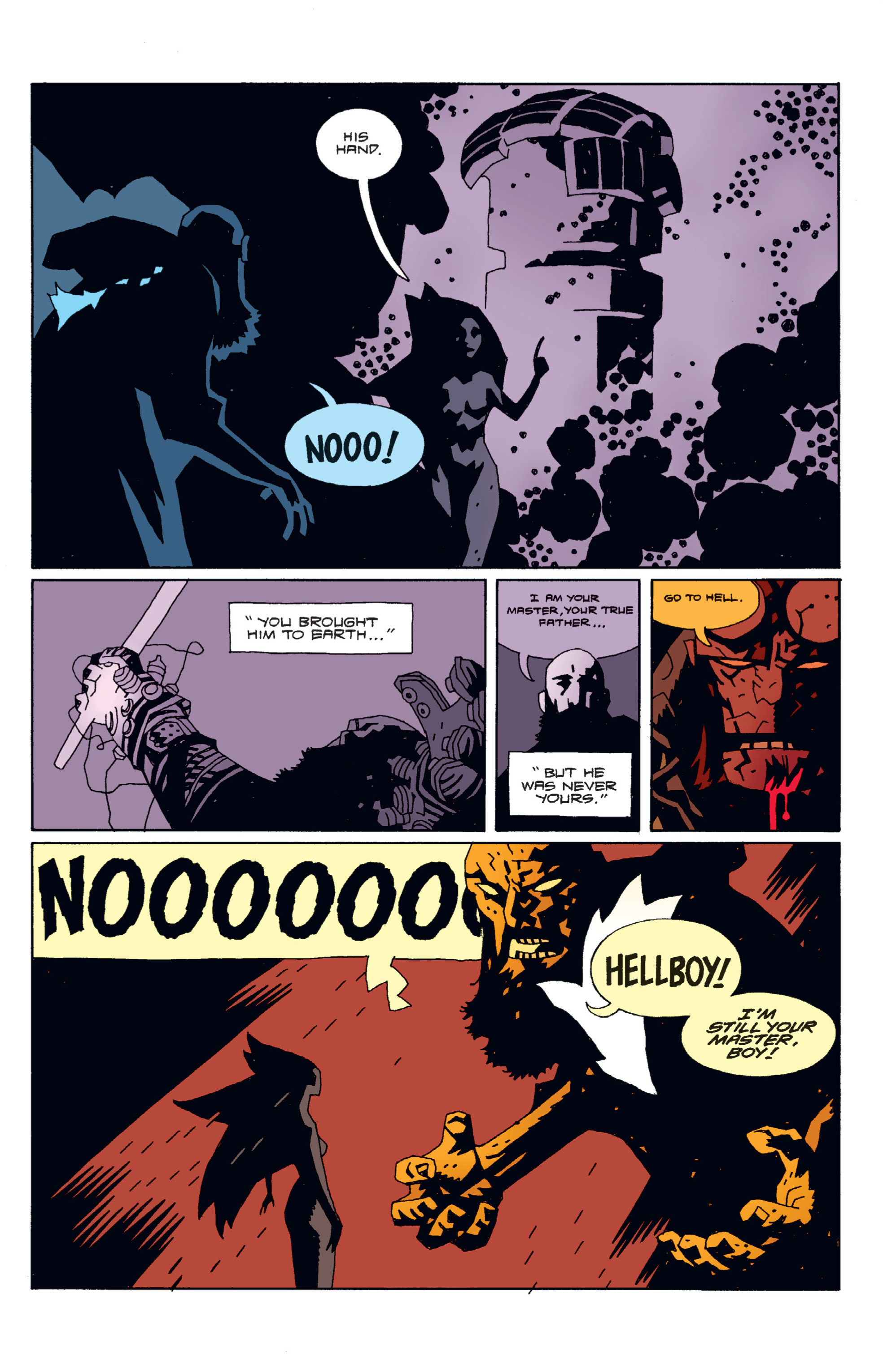 Read online Hellboy comic -  Issue #5 - 138