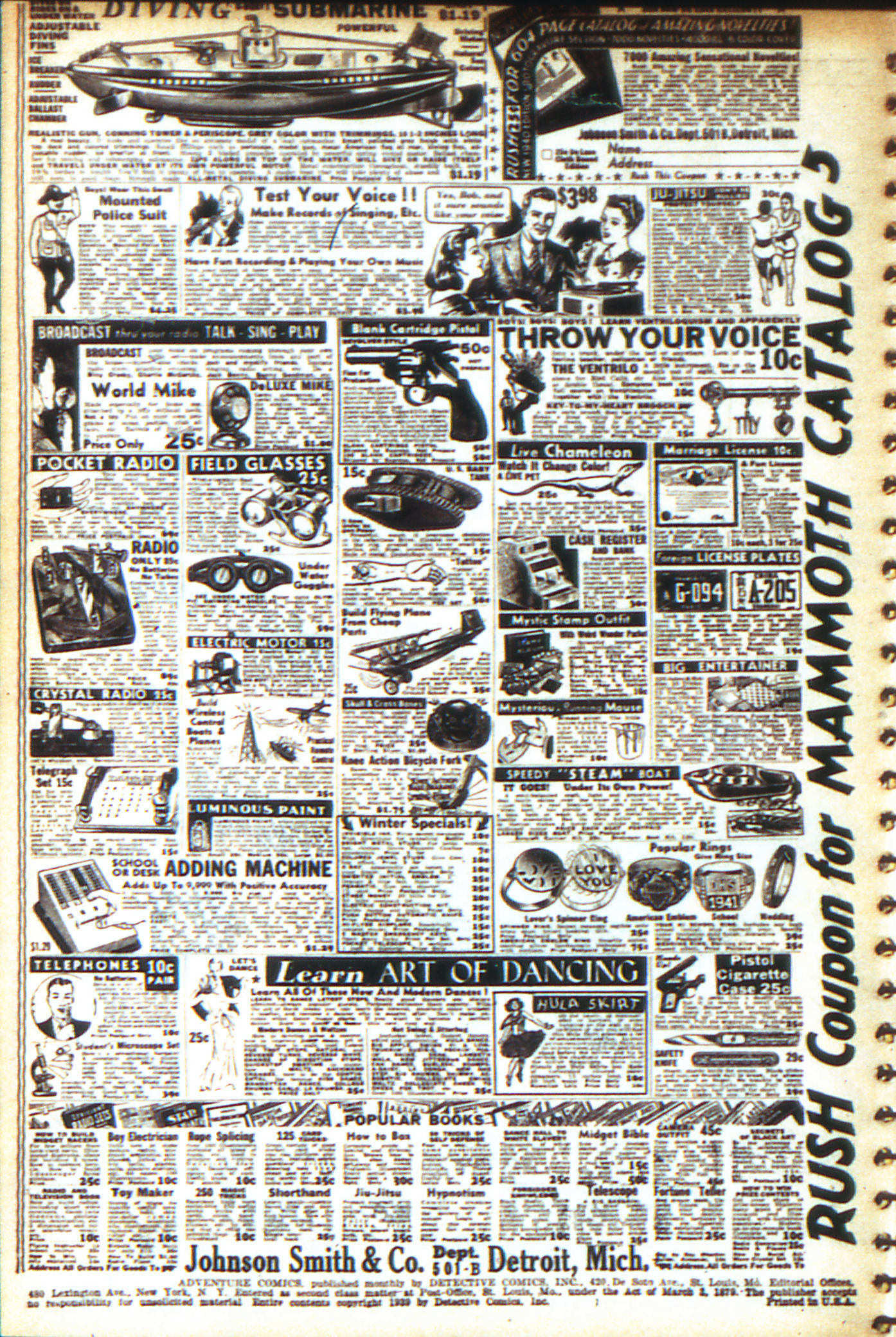 Read online Adventure Comics (1938) comic -  Issue #47 - 3