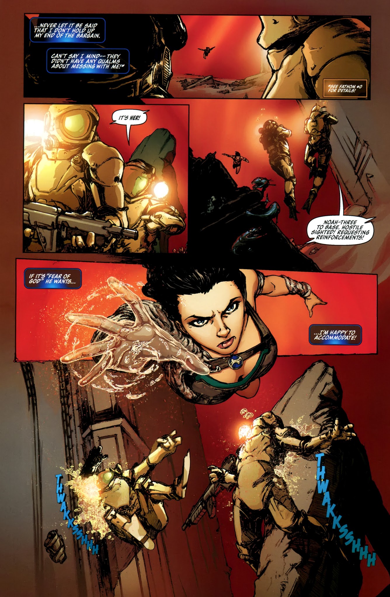 Read online Michael Turner's Fathom comic -  Issue #6 - 10