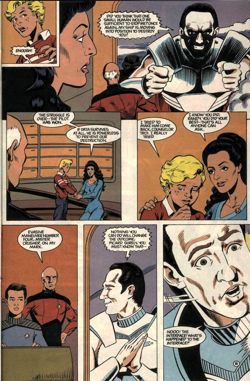 Read online Star Trek: The Next Generation (1989) comic -  Issue #8 - 19