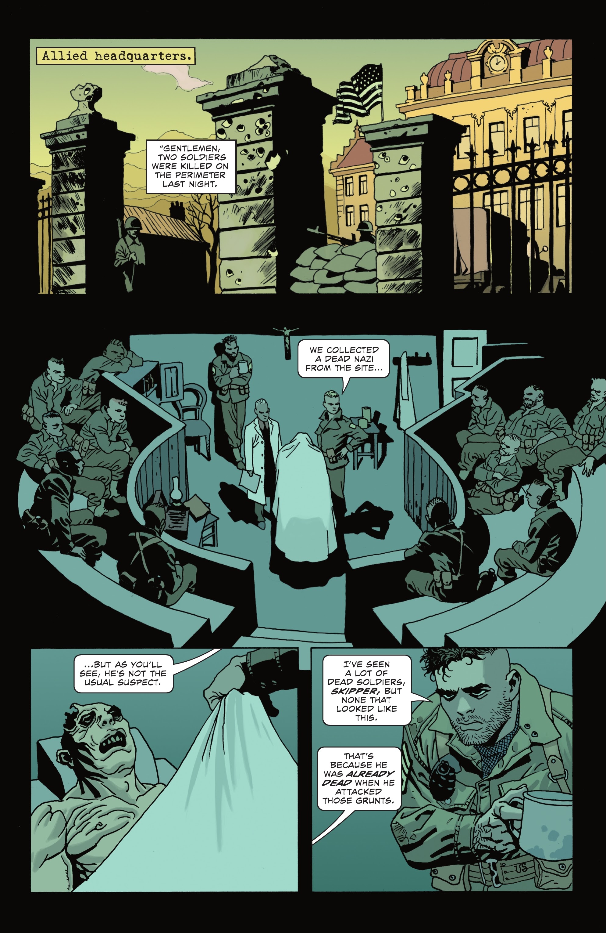 Read online DC Horror Presents: Sgt. Rock vs. The Army of the Dead comic -  Issue #1 - 9