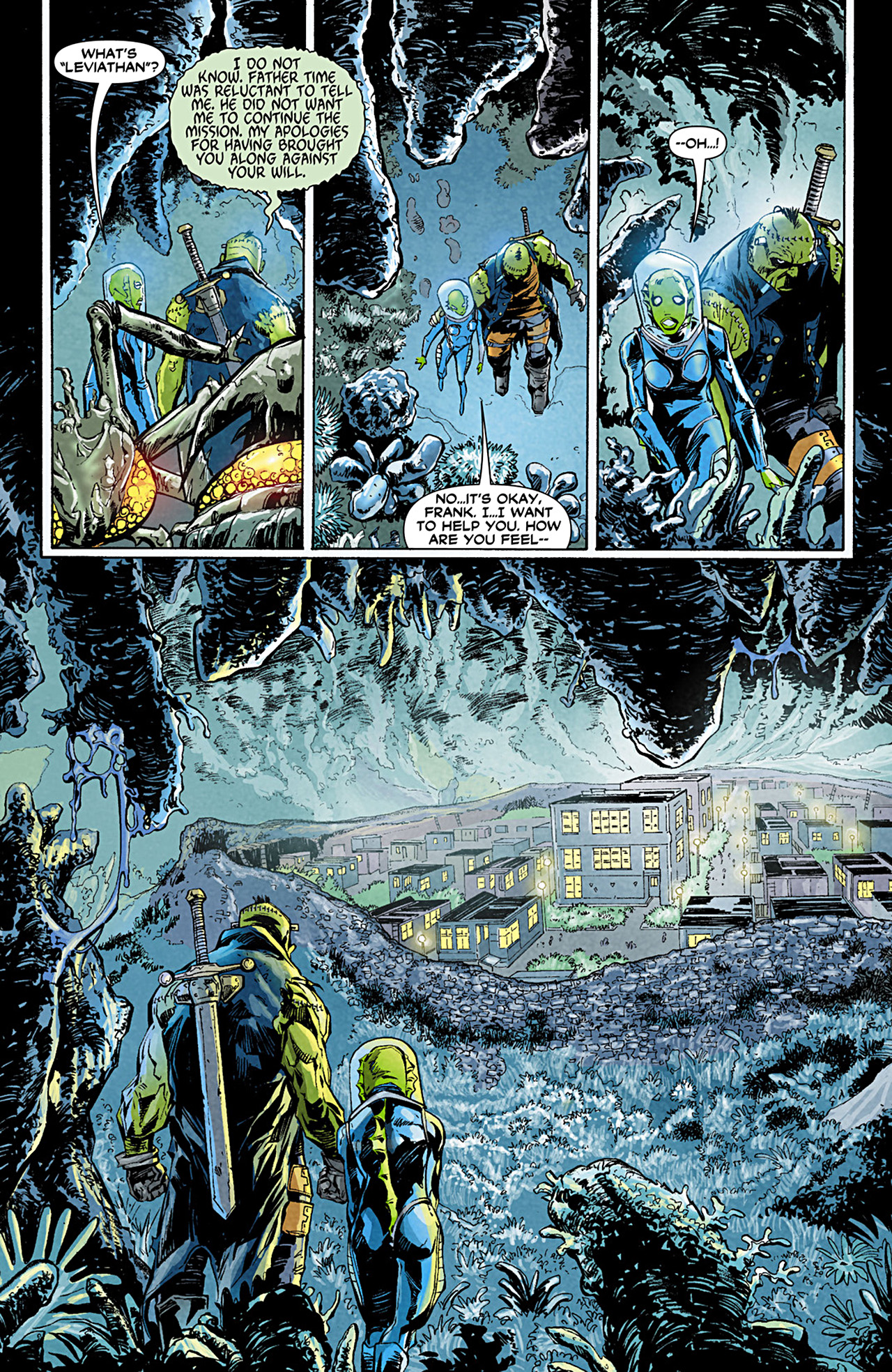 Read online Frankenstein, Agent of S.H.A.D.E. comic -  Issue #11 - 10