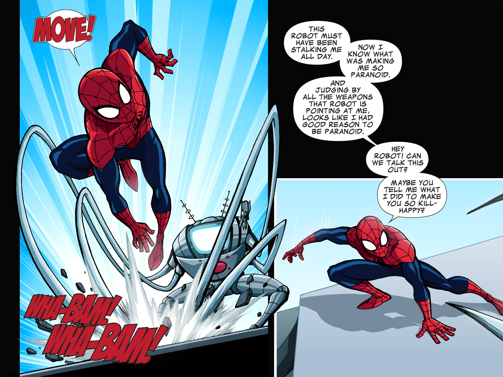 Read online Ultimate Spider-Man (Infinite Comics) (2015) comic -  Issue #2 - 4