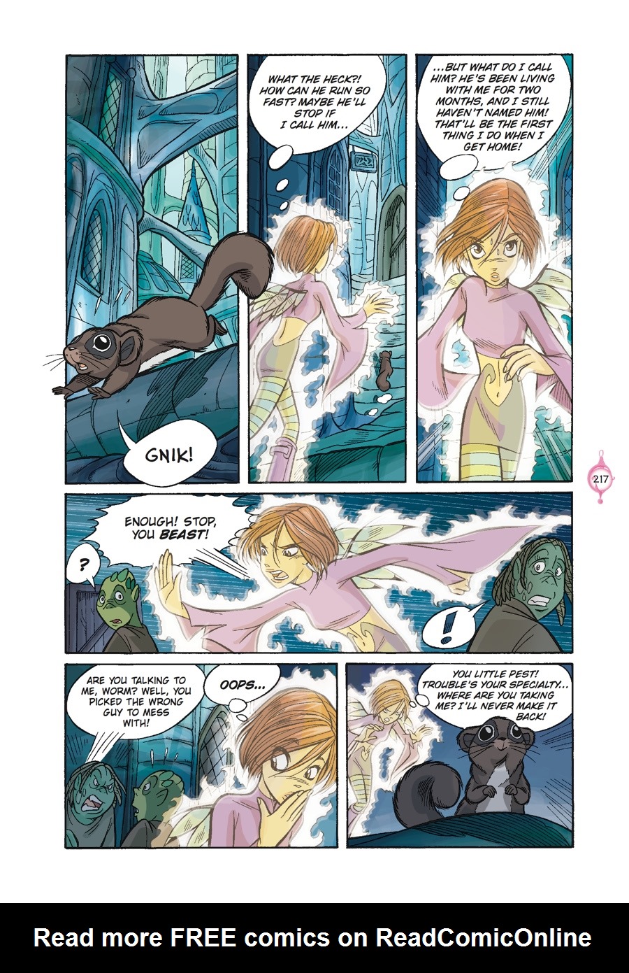 Read online W.i.t.c.h. Graphic Novels comic -  Issue # TPB 2 - 218