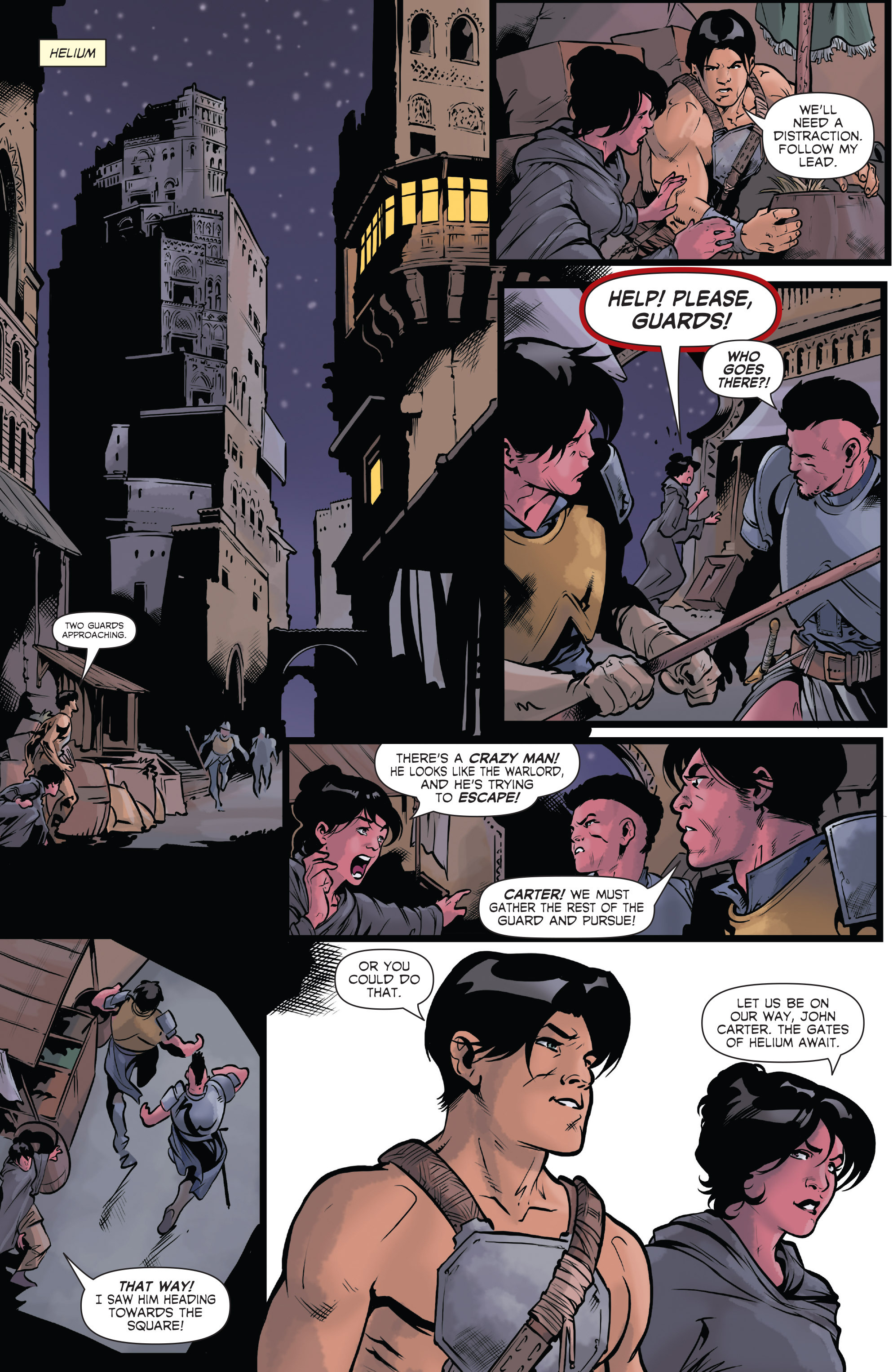 Read online Dejah Thoris comic -  Issue #4 - 6