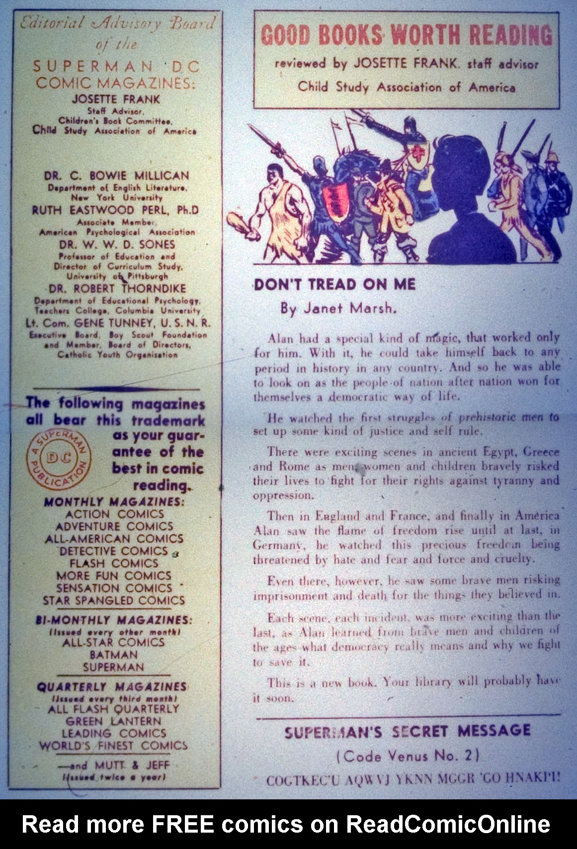 Read online Star Spangled Comics comic -  Issue #7 - 45