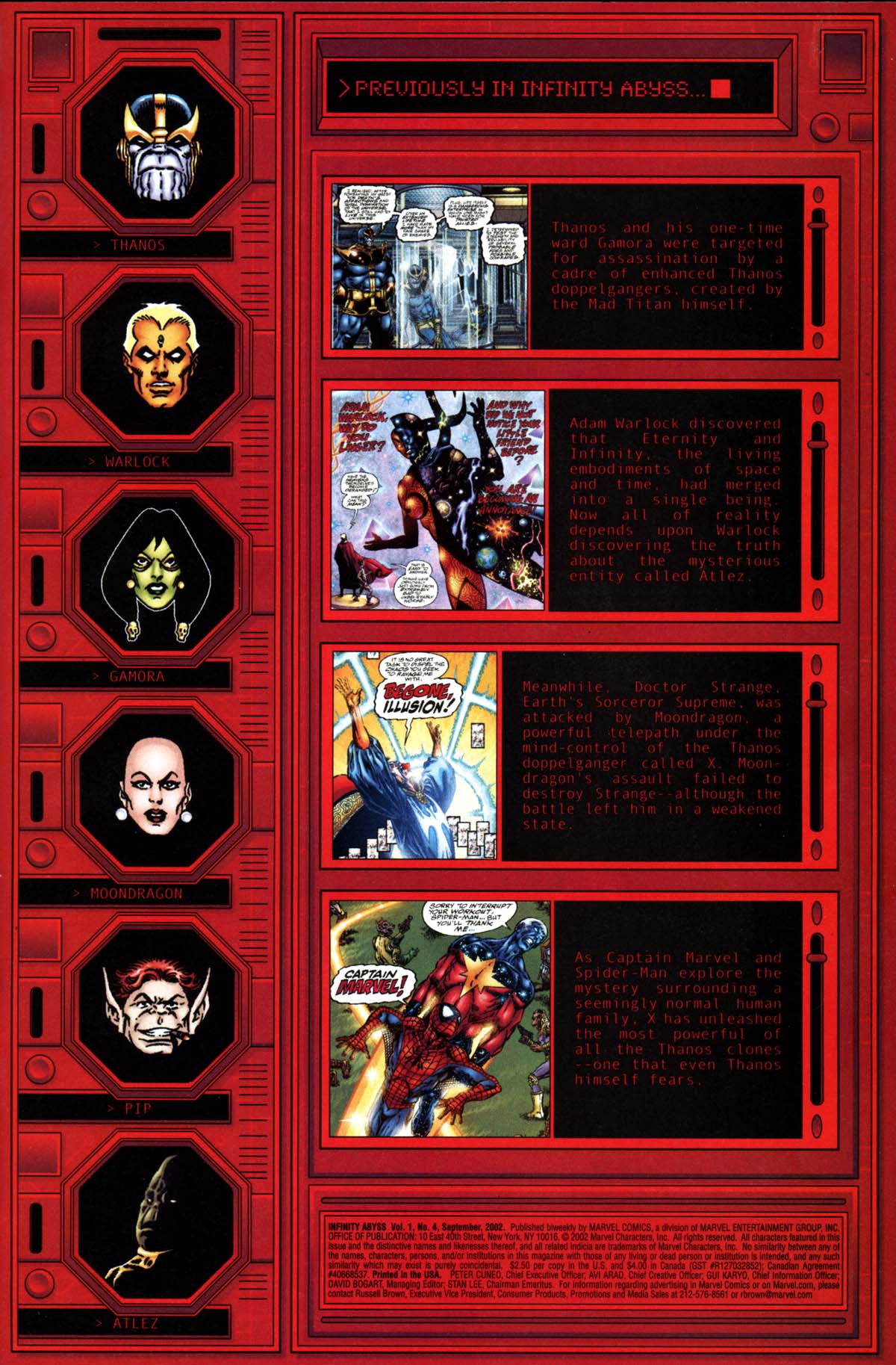 Read online Infinity Abyss comic -  Issue #4 - 2