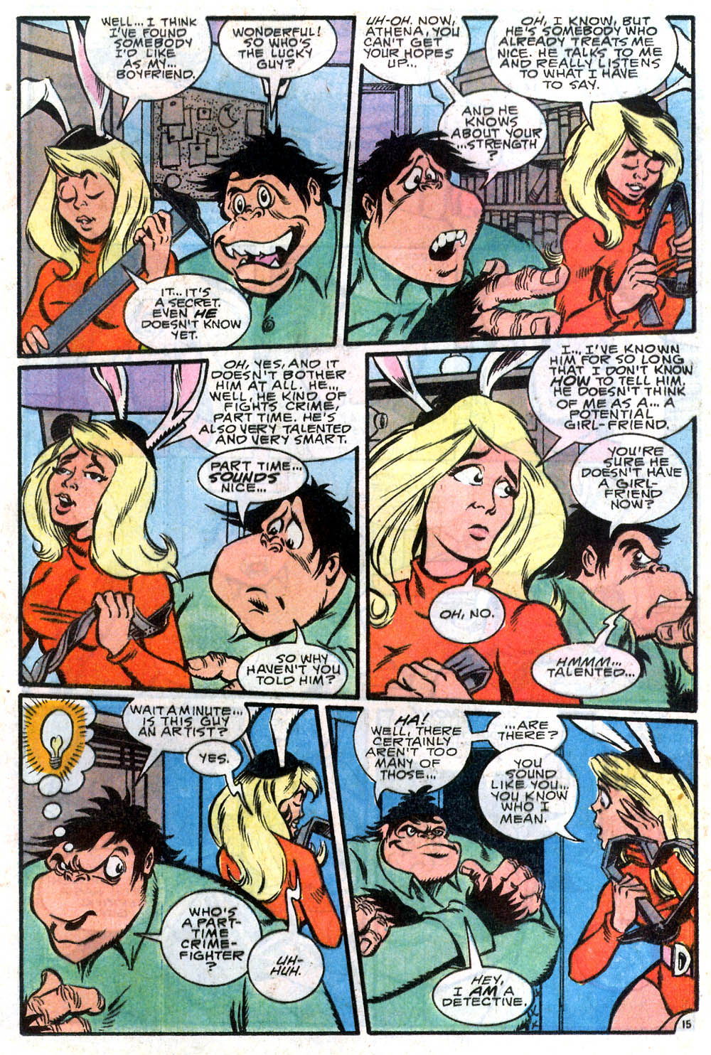 Read online Angel and the Ape (1991) comic -  Issue #2 - 16