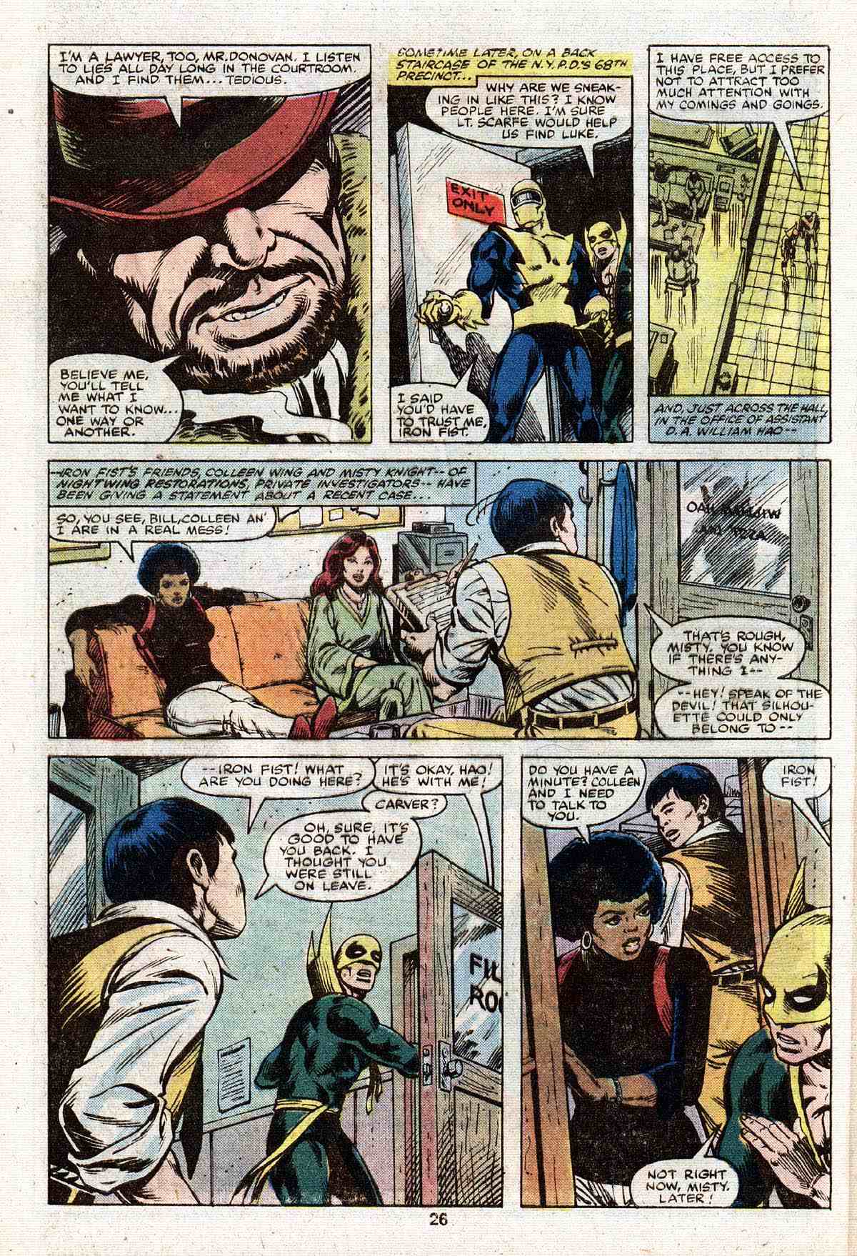 Read online Power Man and Iron Fist (1978) comic -  Issue #61 - 16