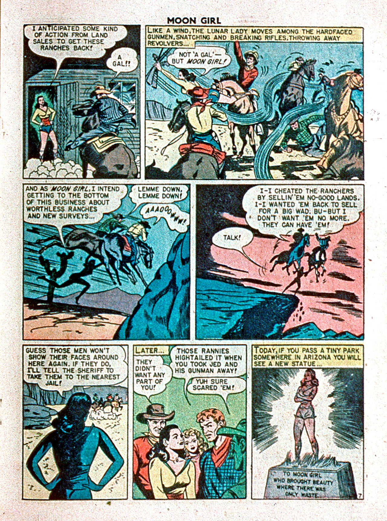 Read online Moon Girl (1947) comic -  Issue #5 - 19