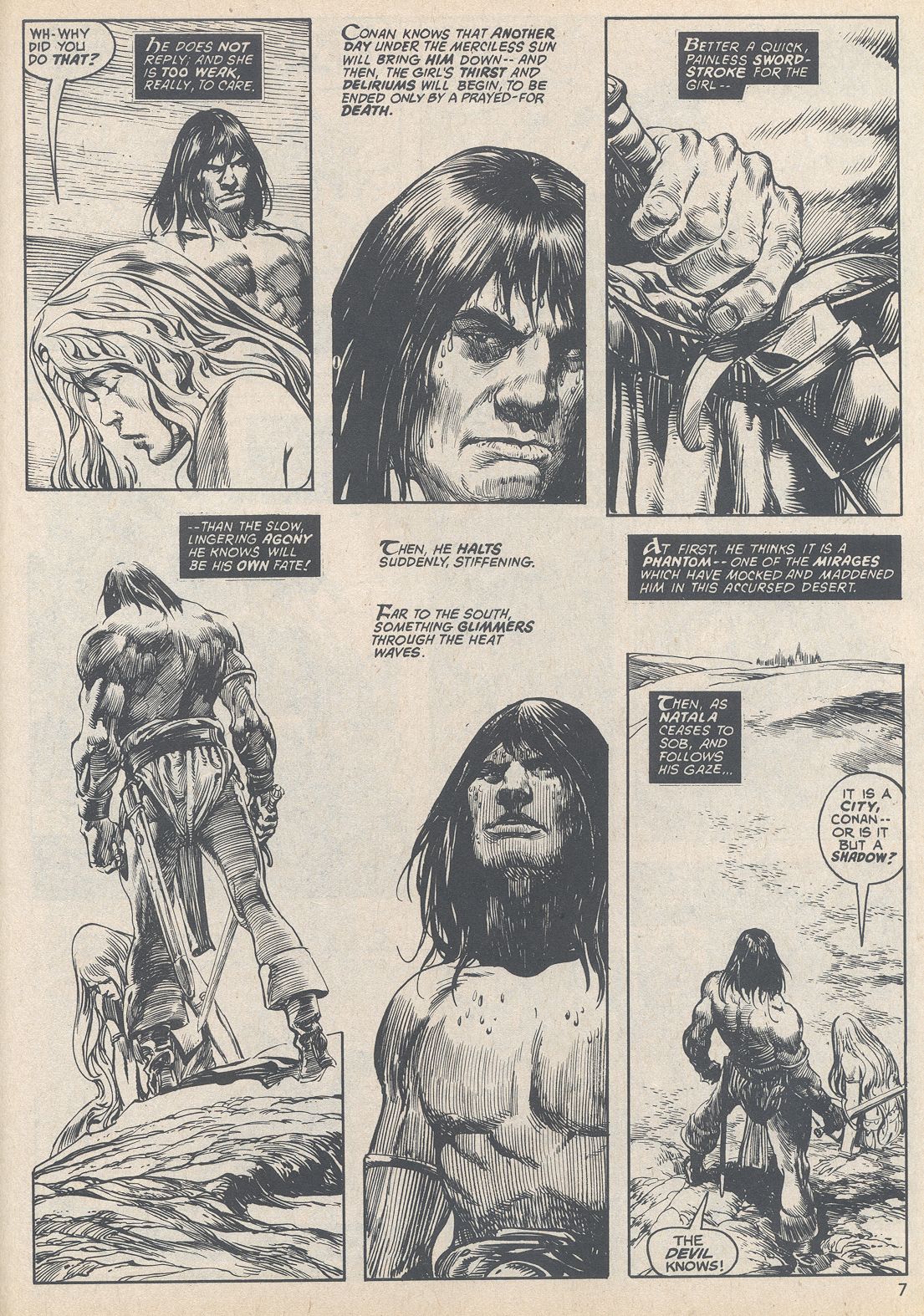 Read online The Savage Sword Of Conan comic -  Issue #20 - 7