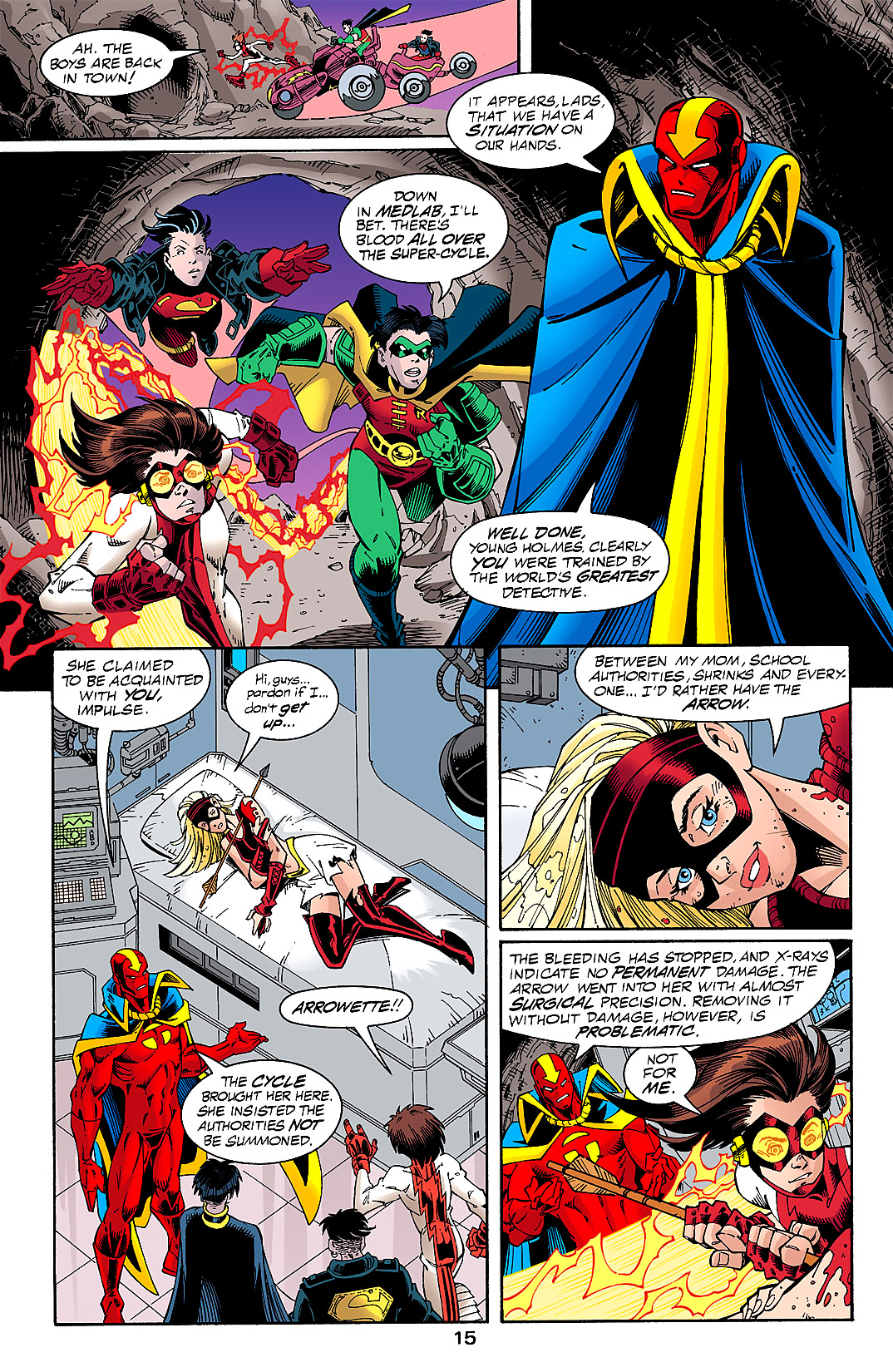 Read online Young Justice (1998) comic -  Issue #4 - 16