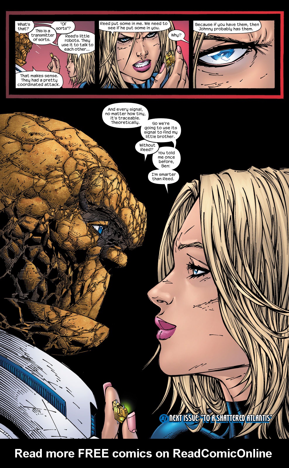 Read online Ultimate Fantastic Four (2004) comic -  Issue #59 - 23