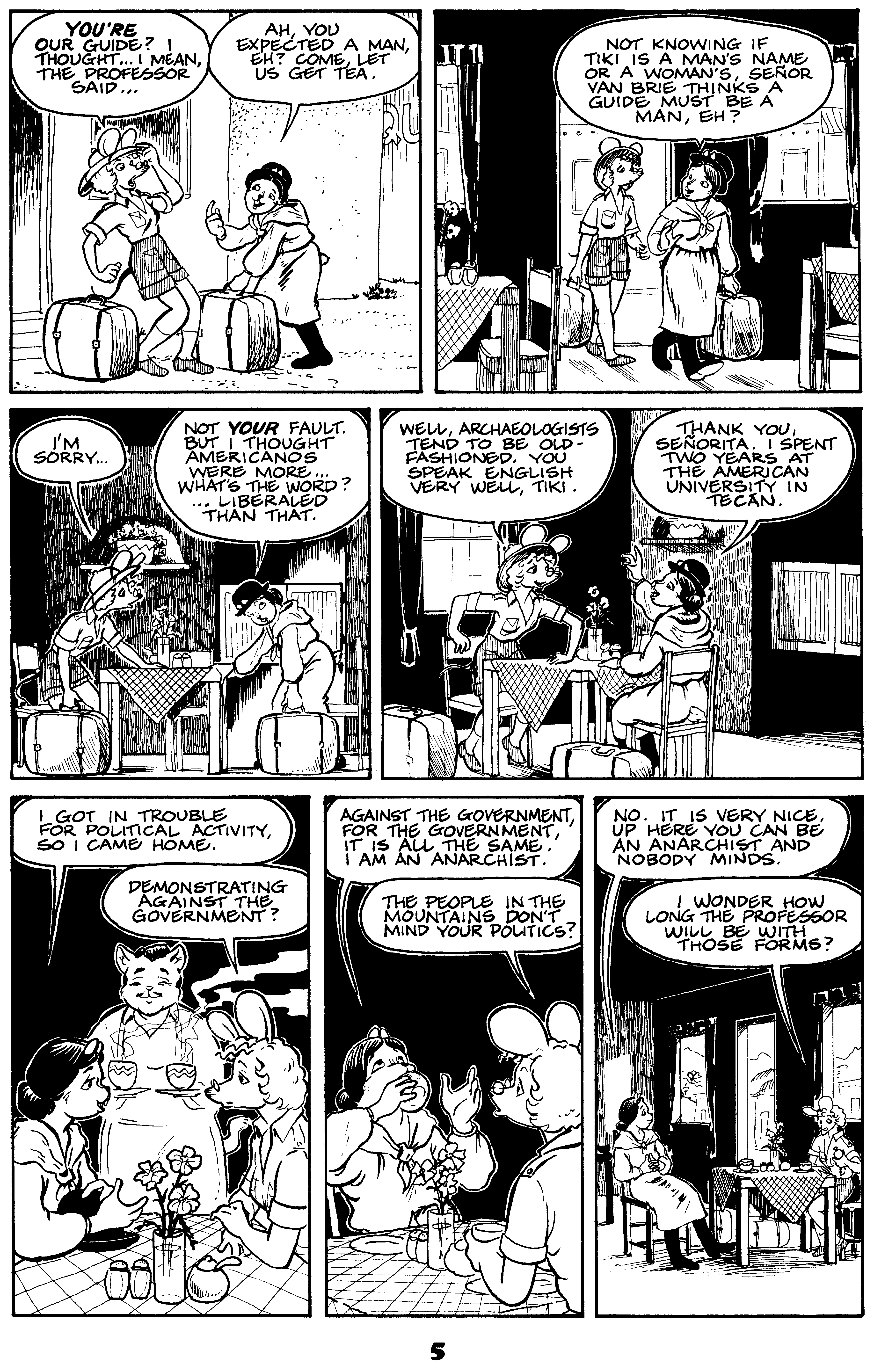 Read online Critters comic -  Issue #20 - 7