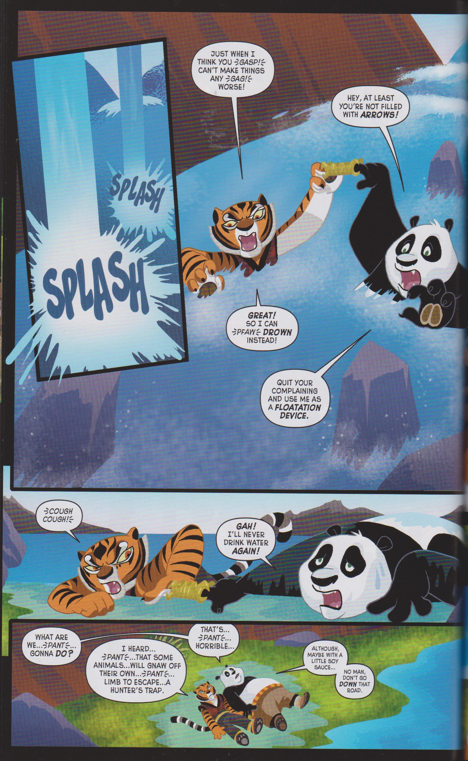 Read online Kung Fu Panda Everyone is Kung Fu Fighting comic -  Issue # TPB (Part 3) - 10