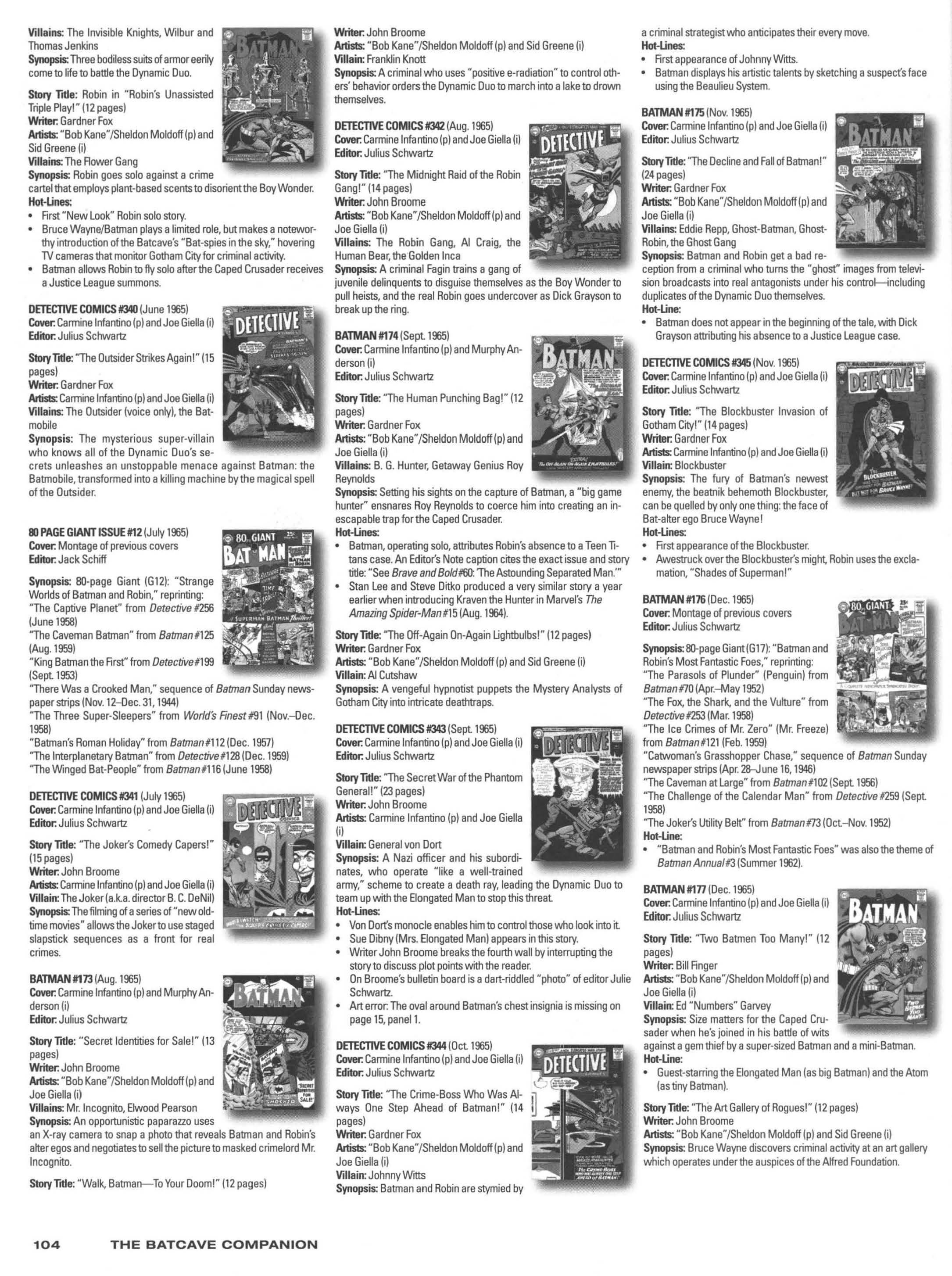 Read online The Batcave Companion comic -  Issue # TPB (Part 2) - 7