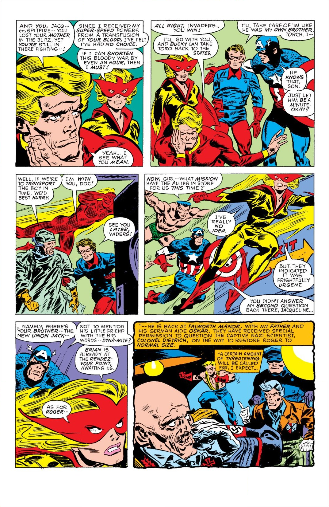 Read online The Invaders Classic comic -  Issue # TPB 2 (Part 1) - 8